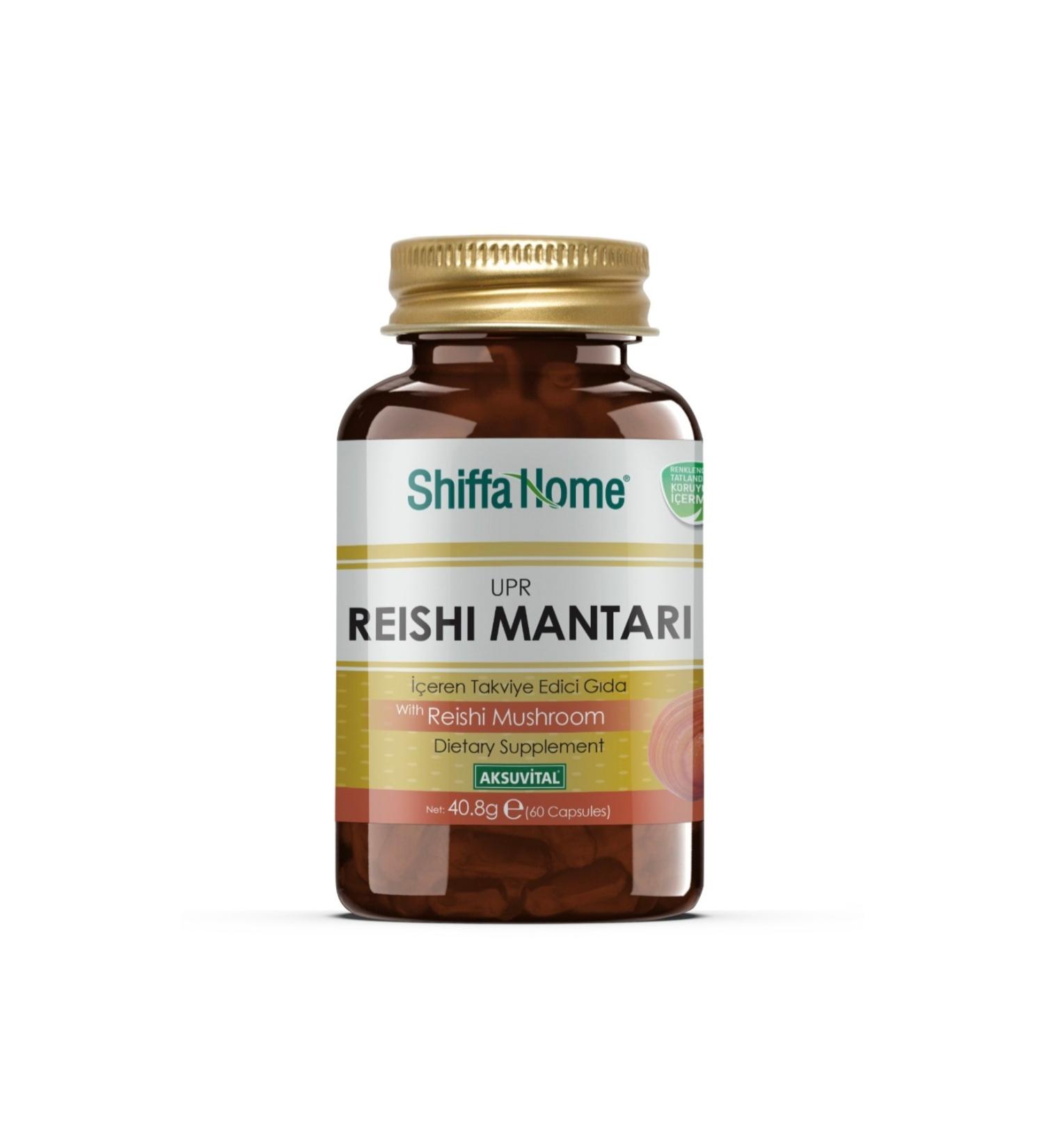 Shiffa Home Reishi Mushroom Upr 60 Capsules
