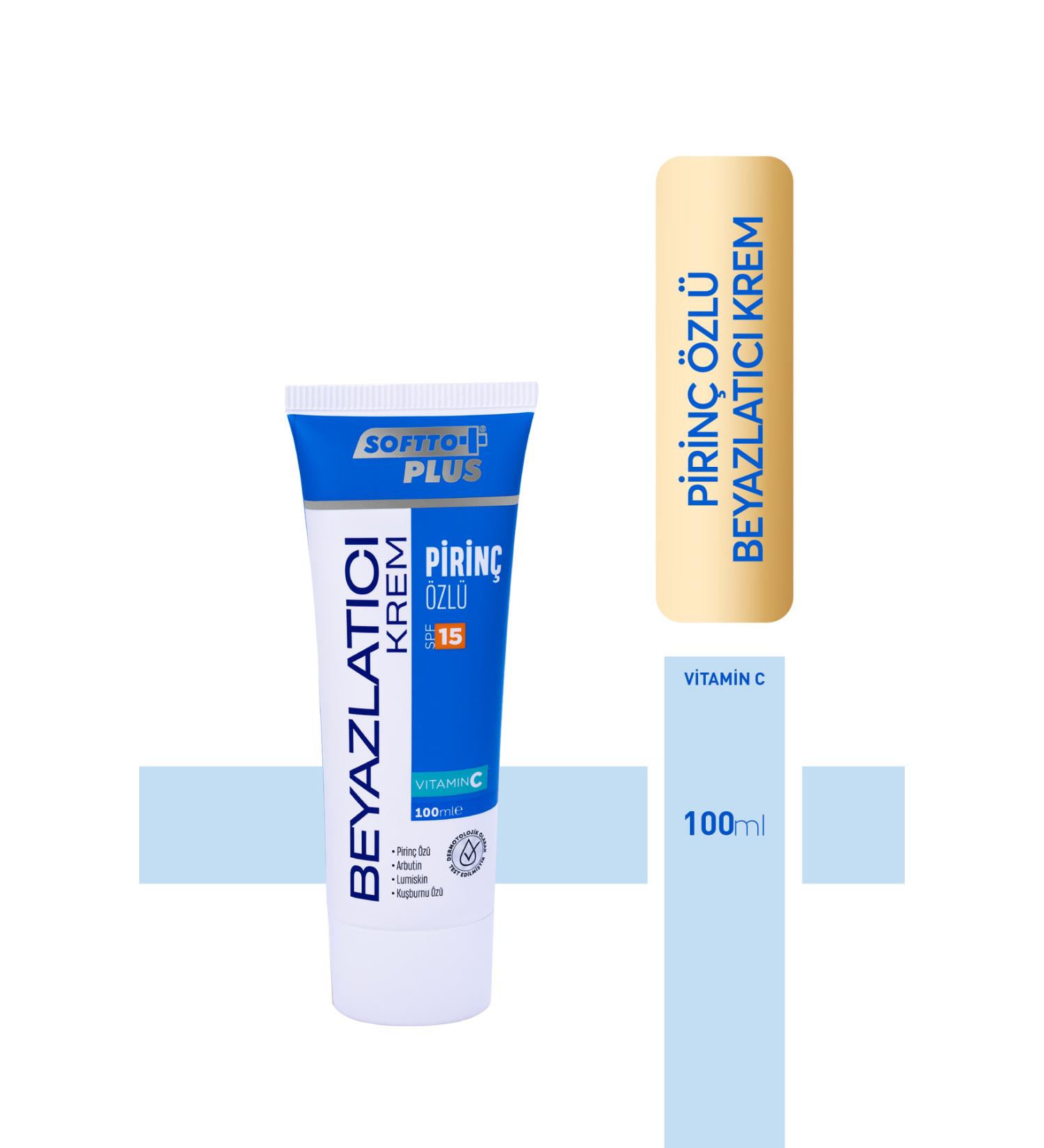 Softto Plus Mustore - Rice Extract Whitening Cream - Buy Online on GoSupps.com