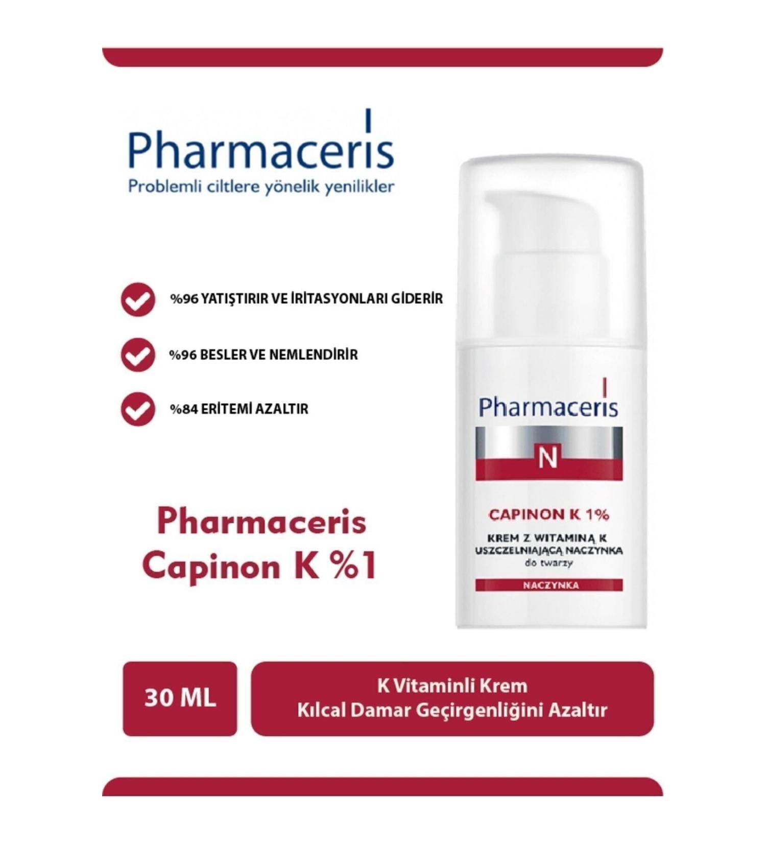 Pharmaceris Face Cream for Reducing Bruises Veiny Appearance and Under-Eye Bruises-30 ml eleg.3152