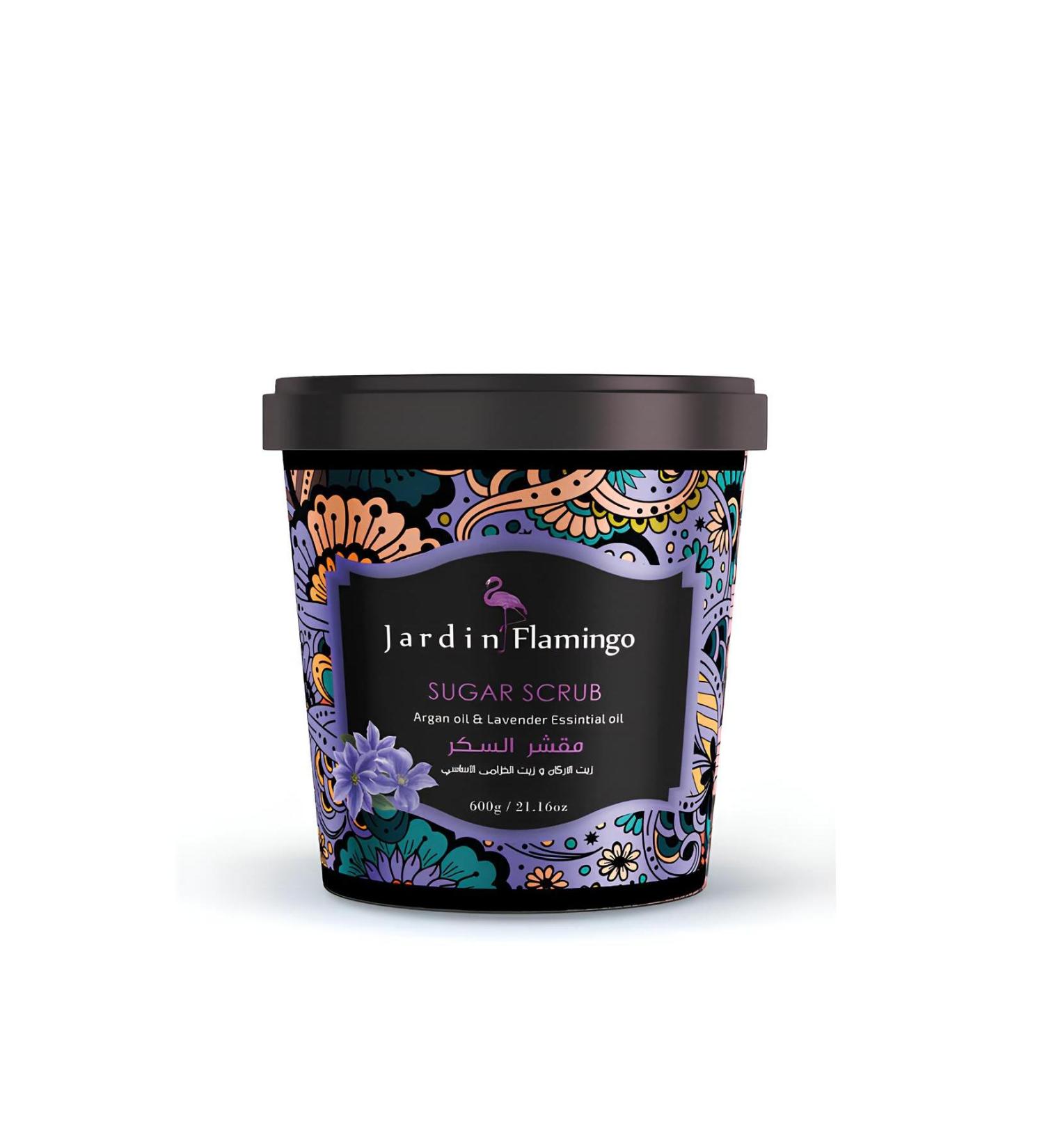 JARD N FLAMINGO Sugar Scrub Argan Oil & Lavender 600g