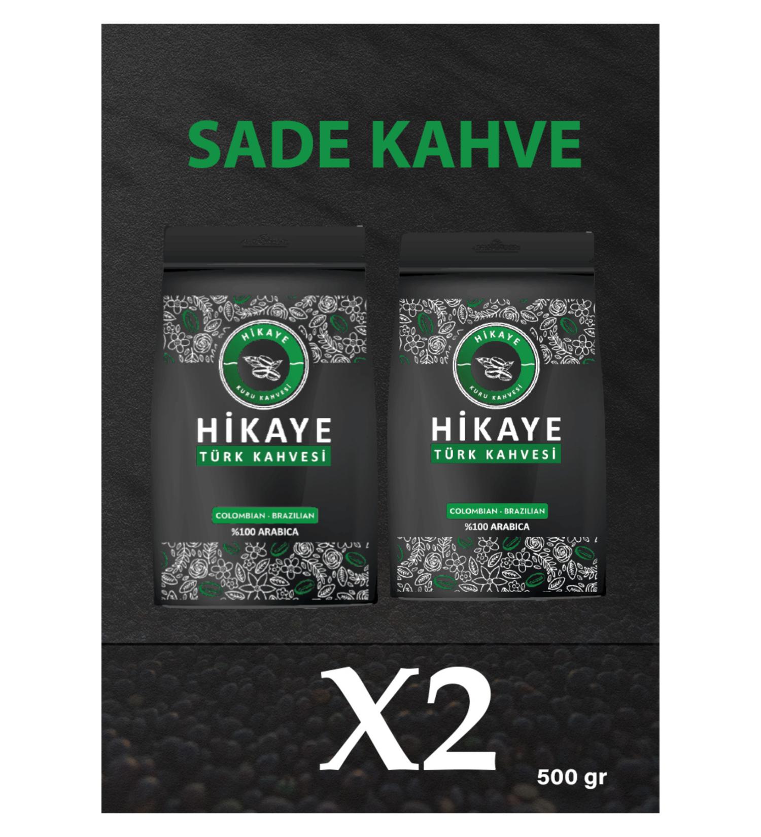 story dry coffee Plain Turkish Coffee 500 gr - 2 Pieces