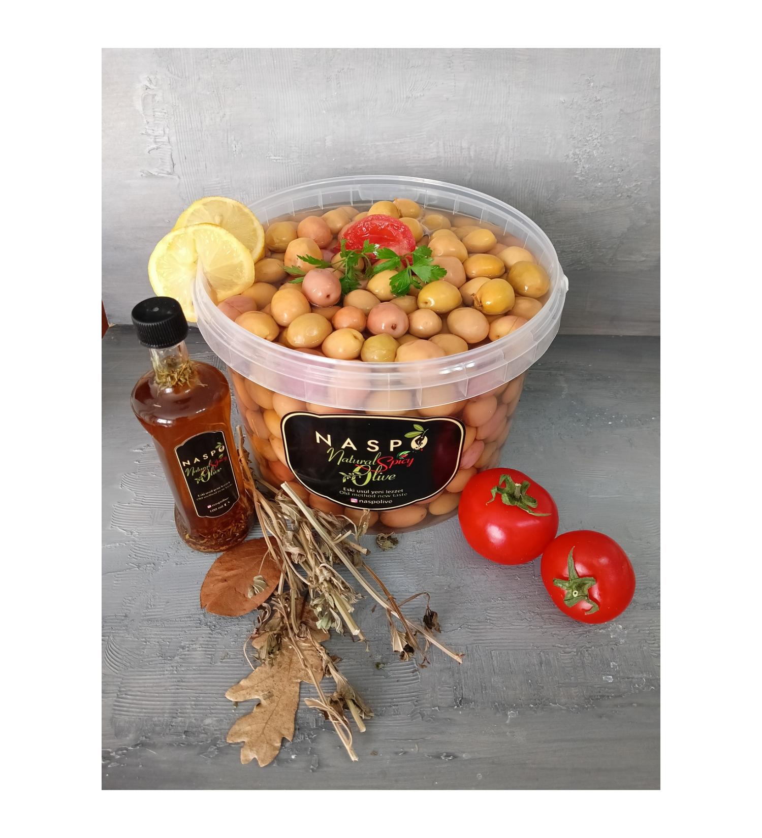 NASPO SPECIAL EDREM T SCRATCHED OLIVE 1KG