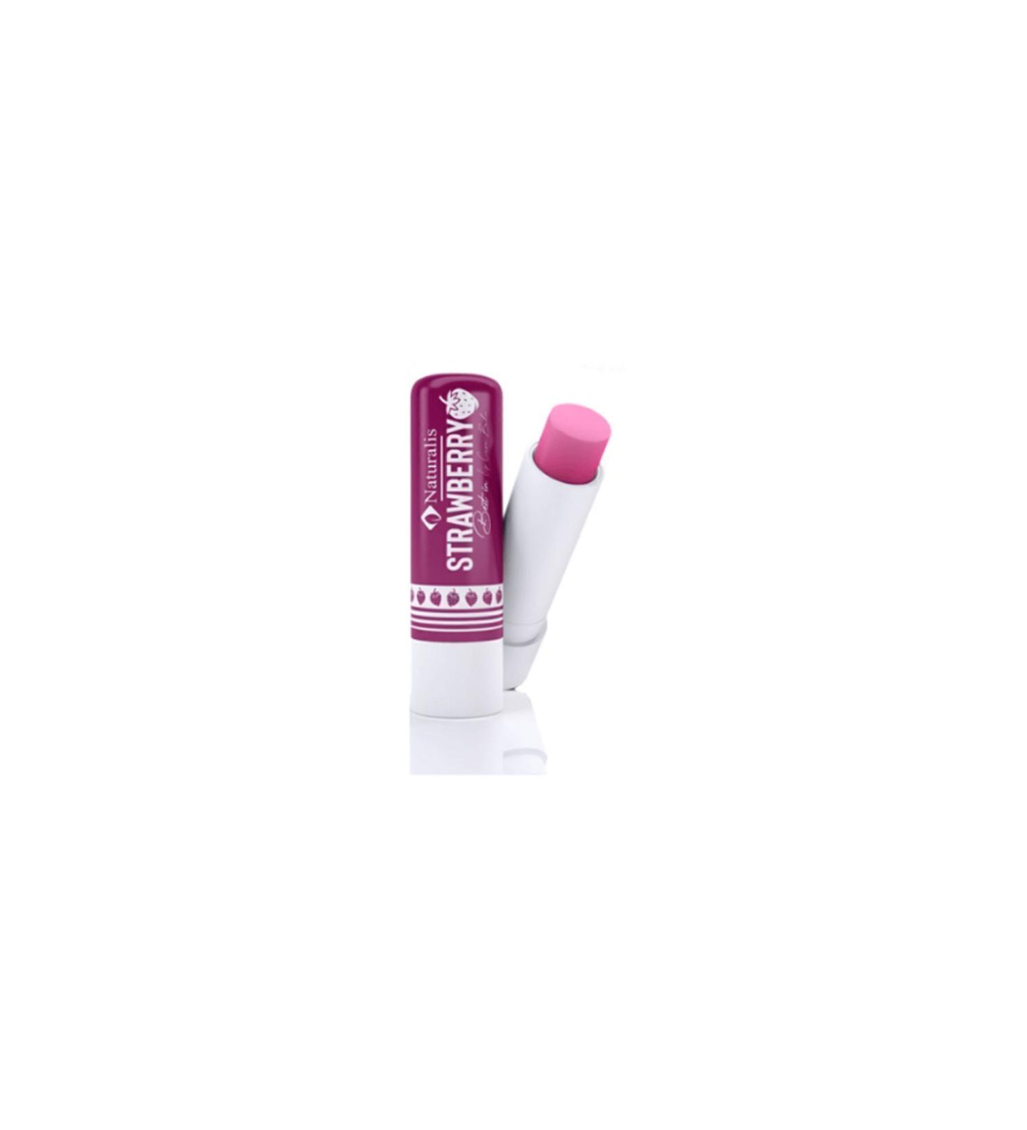 Naturalis Strawberry Vitamin E Lip Stick - Buy Online on GoSupps.com