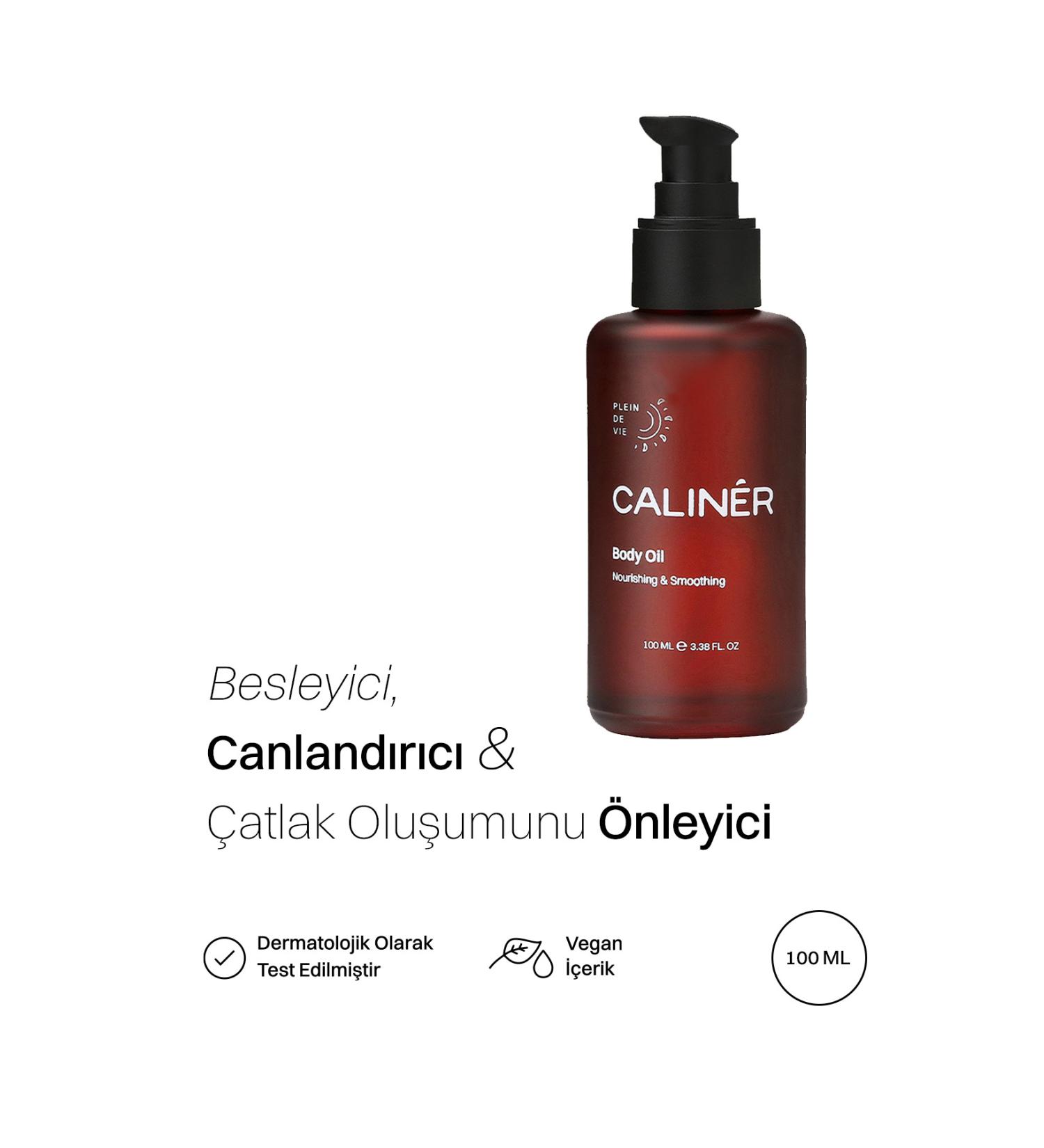 Caliner Body Care Oil - Nourishing Revitalizing and Stretch Mark Preventing Body Oil - Vegan - Buy Online on GoSupps.com
