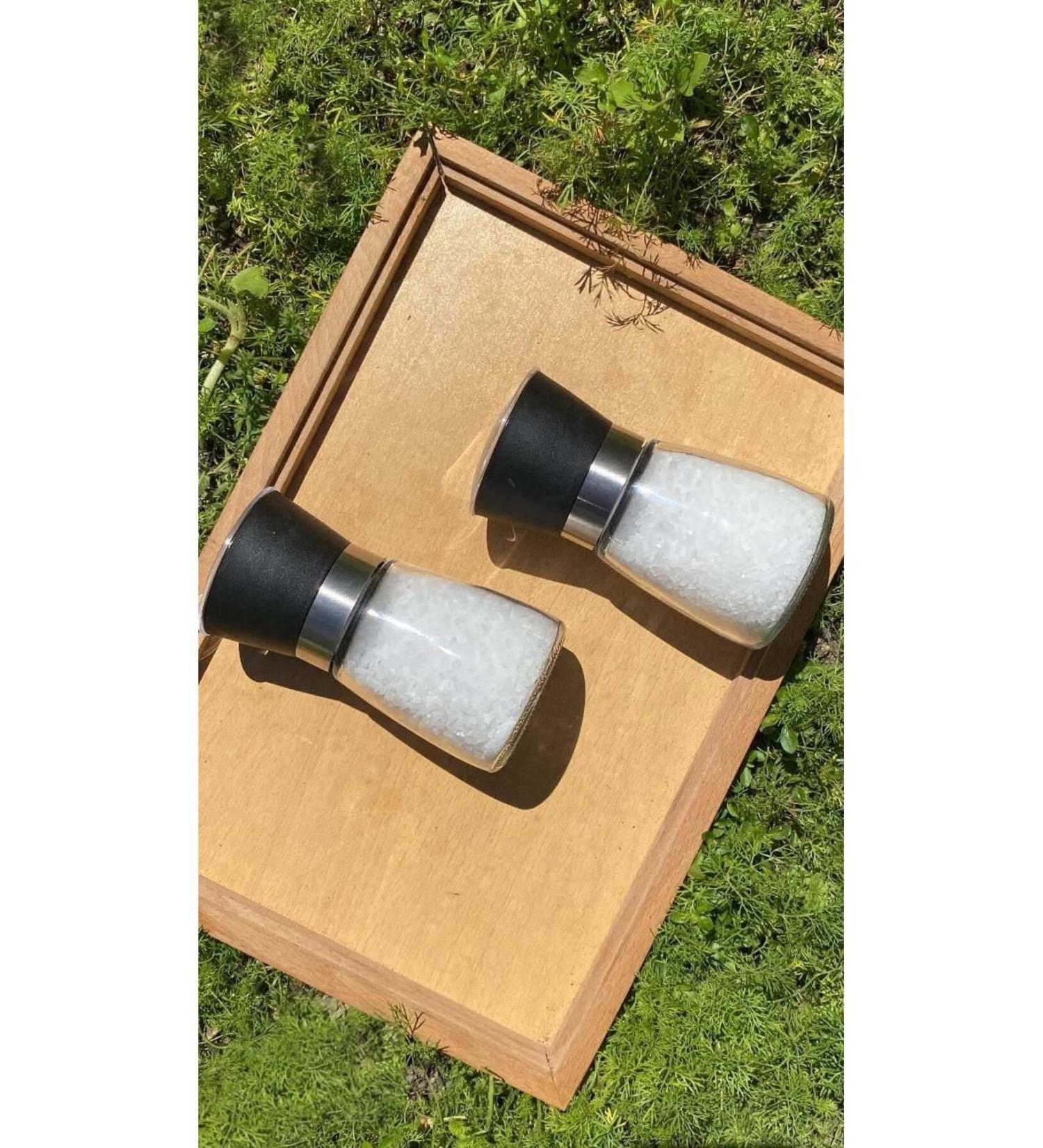 Natural life 54 Full Salt Mill / Granule ank r Rock Salt Short Size 200 Gr