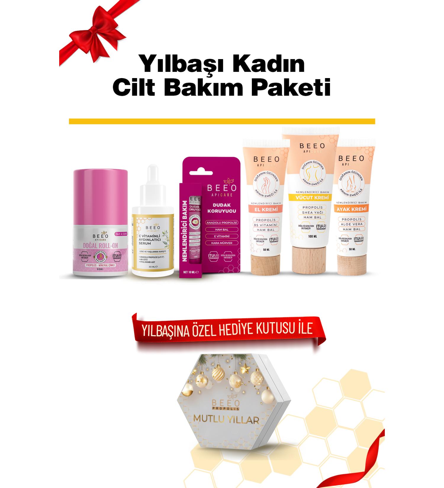 BEE'O New Year Women's Skin Care Package