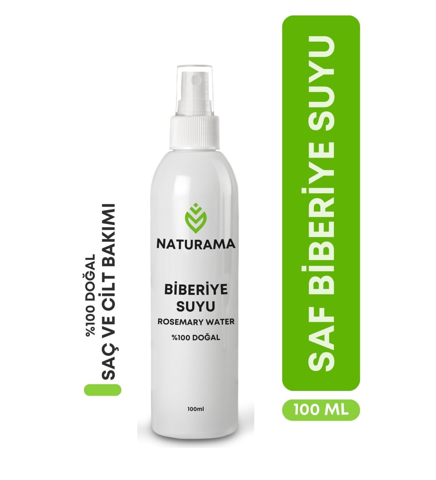 NATURAMA 100 ml Rosemary Water Anti-Loss and Fast Hair Growth Effective Pure Hair Tonic Hydrosol - Buy Online on GoSupps.com