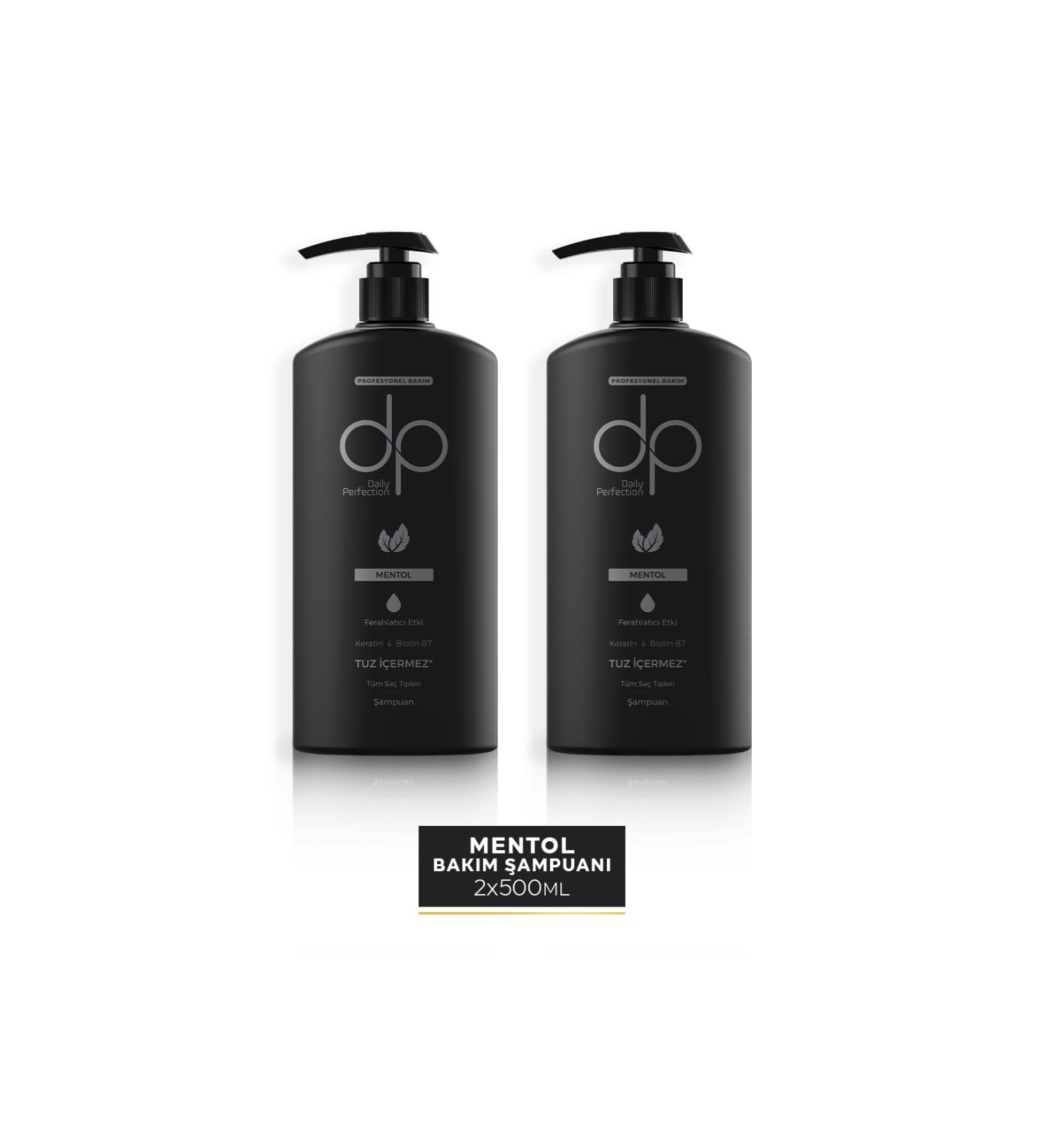 DP Daily Perfection Shampoo Menthol 500 ml X 2 Pieces - Buy Online on GoSupps.com