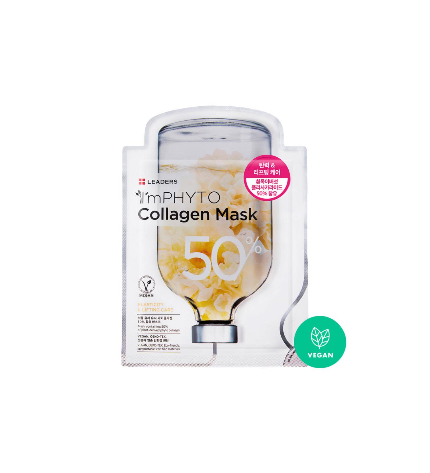 Leaders Im Phyto Collagen Vegan Mask - Buy Online on GoSupps.com