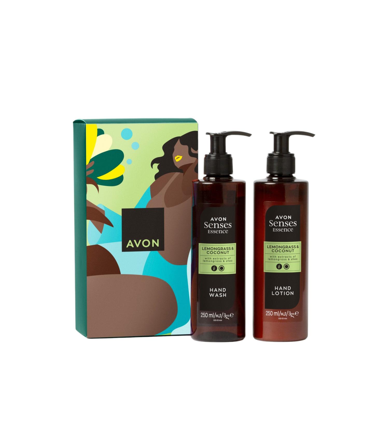 Avon Senses Lemongrass & Coconut Double Gift Pack - Buy Online on GoSupps.com