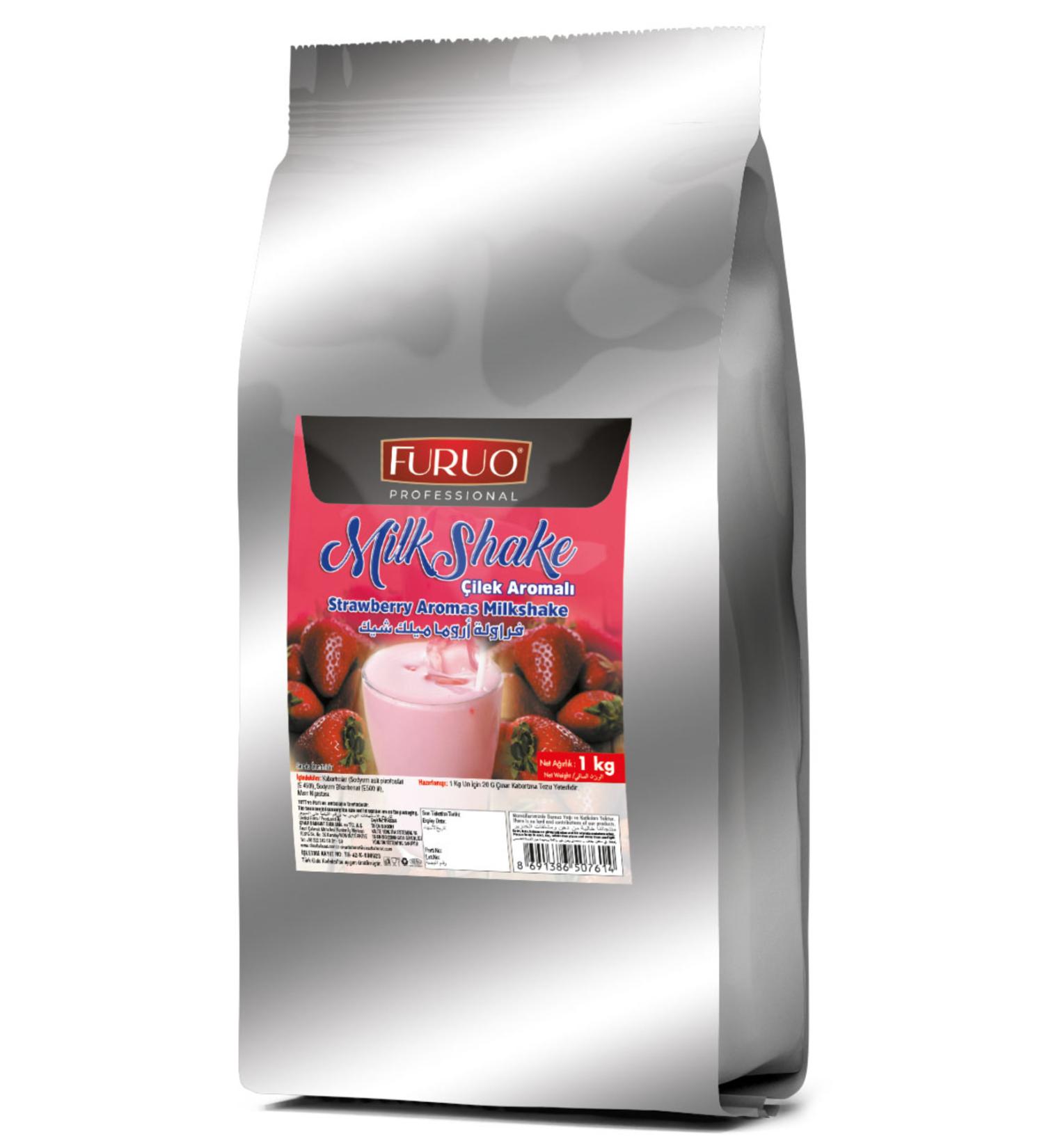 nar nar Milk Shake Strawberry Flavored 10 x 1 Kg