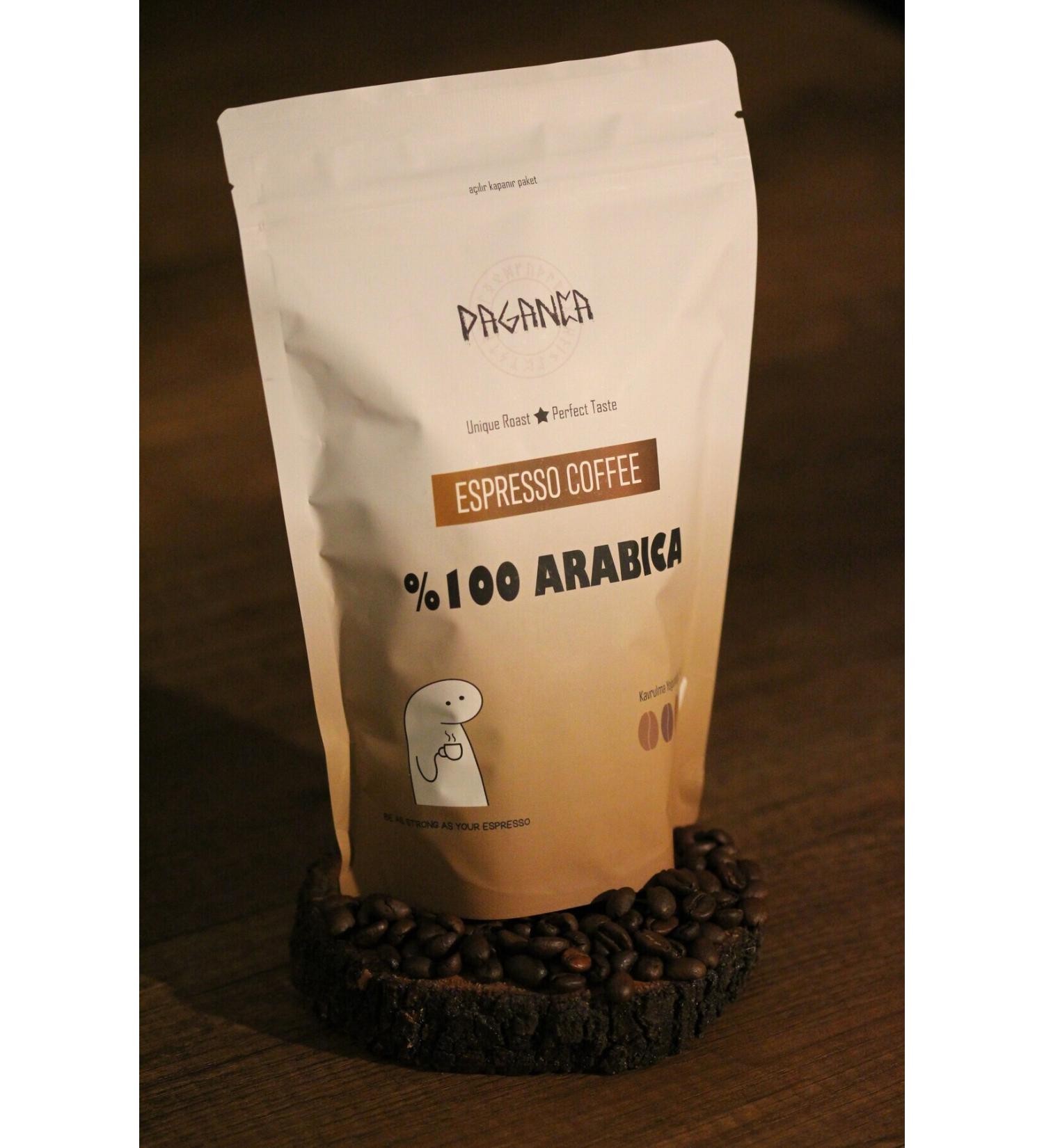 Paganca Espresso 0 Arabica Coffee Beans 250gr