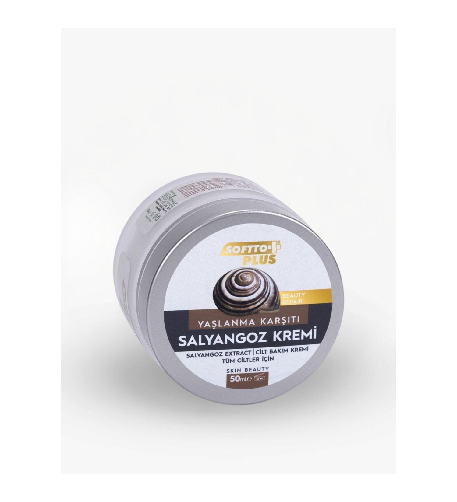 Softto Plus Snail Cream 50 ml - Firming Skin Renewing and Moisturizing - Buy Online on GoSupps.com
