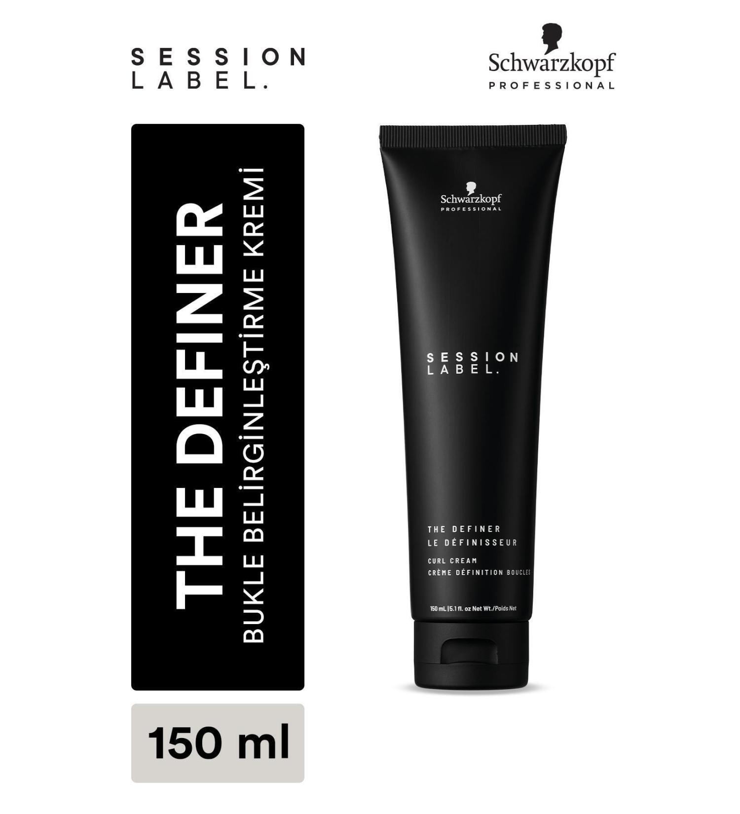 Schwarzkopf Session Label The Definer Curl Defining Cream 150ml