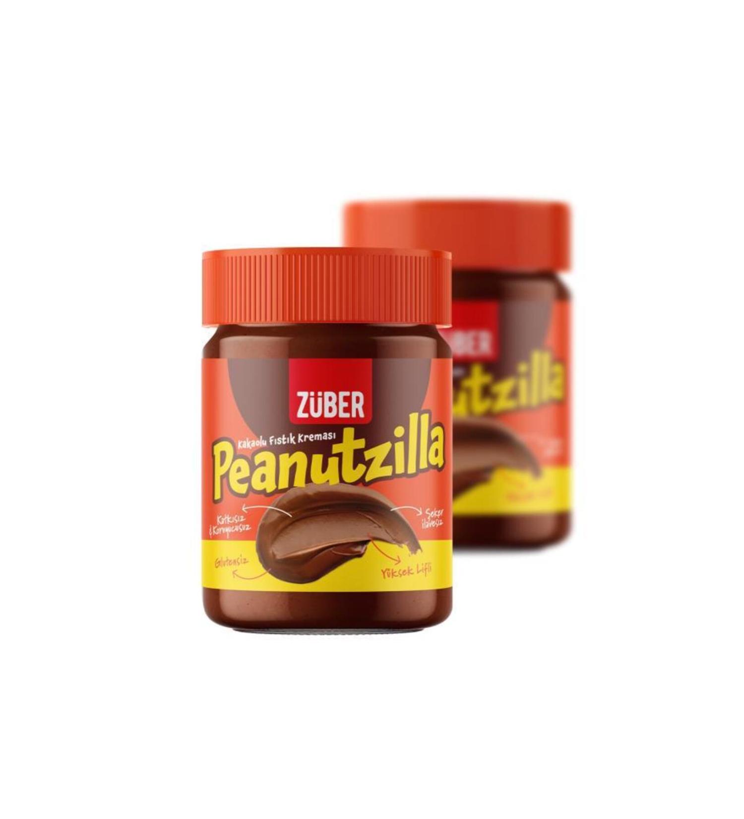 Z ber Peanutzilla Cocoa Peanut Cream X 2 Pieces - Buy Online on GoSupps.com