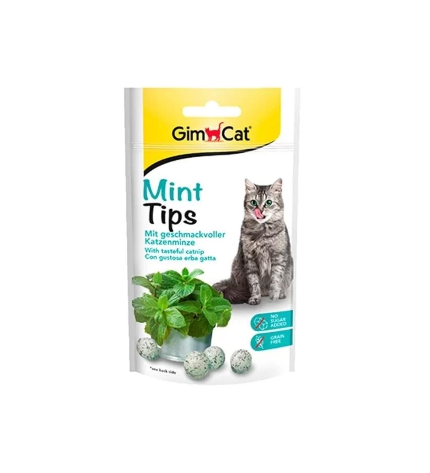 Gimcat Mint Tips Cat Reward Food Tablet 40 gr
