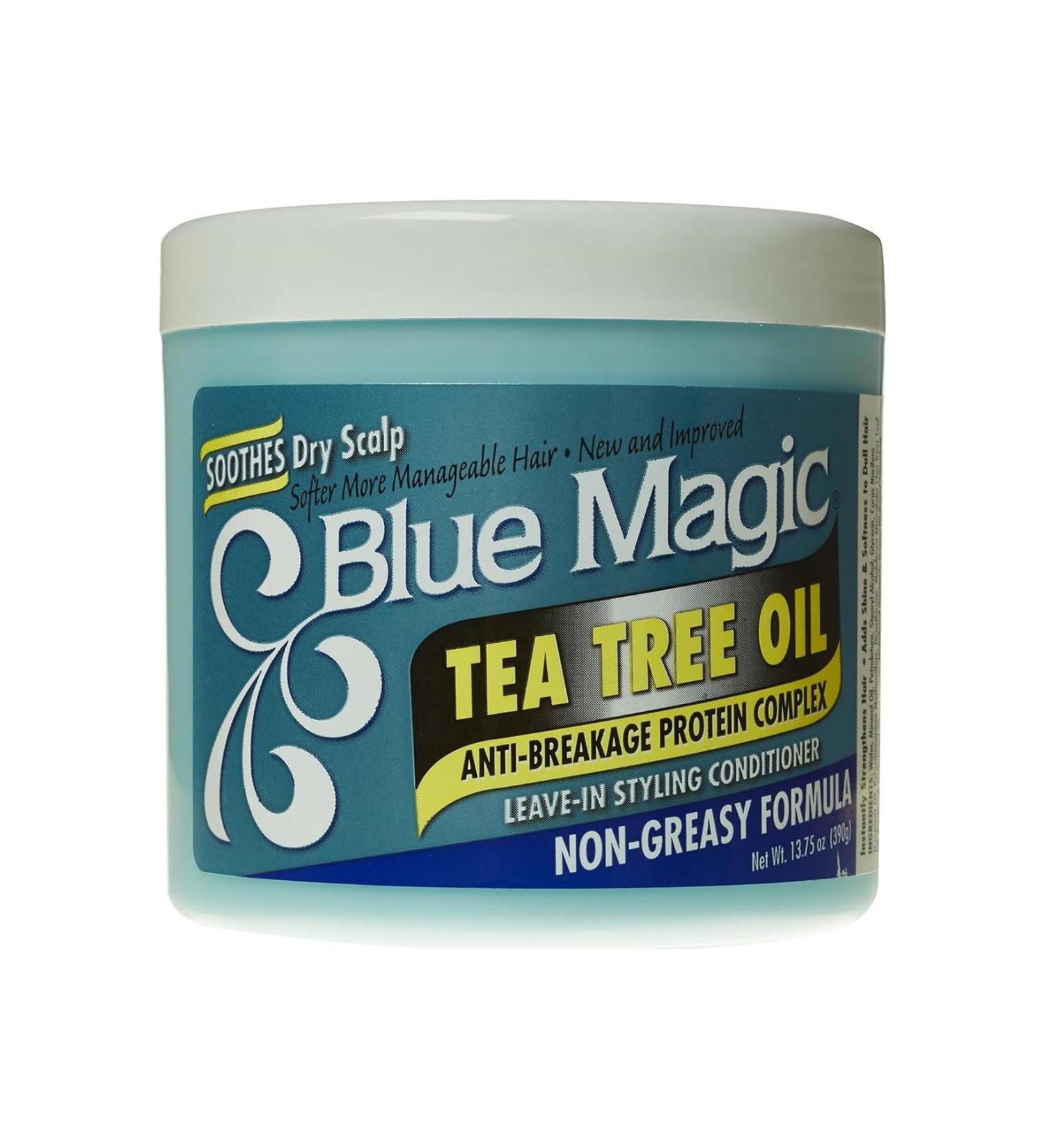 Blue Magic Tea Tree Oil Leave-In Styling Conditioner 390GR