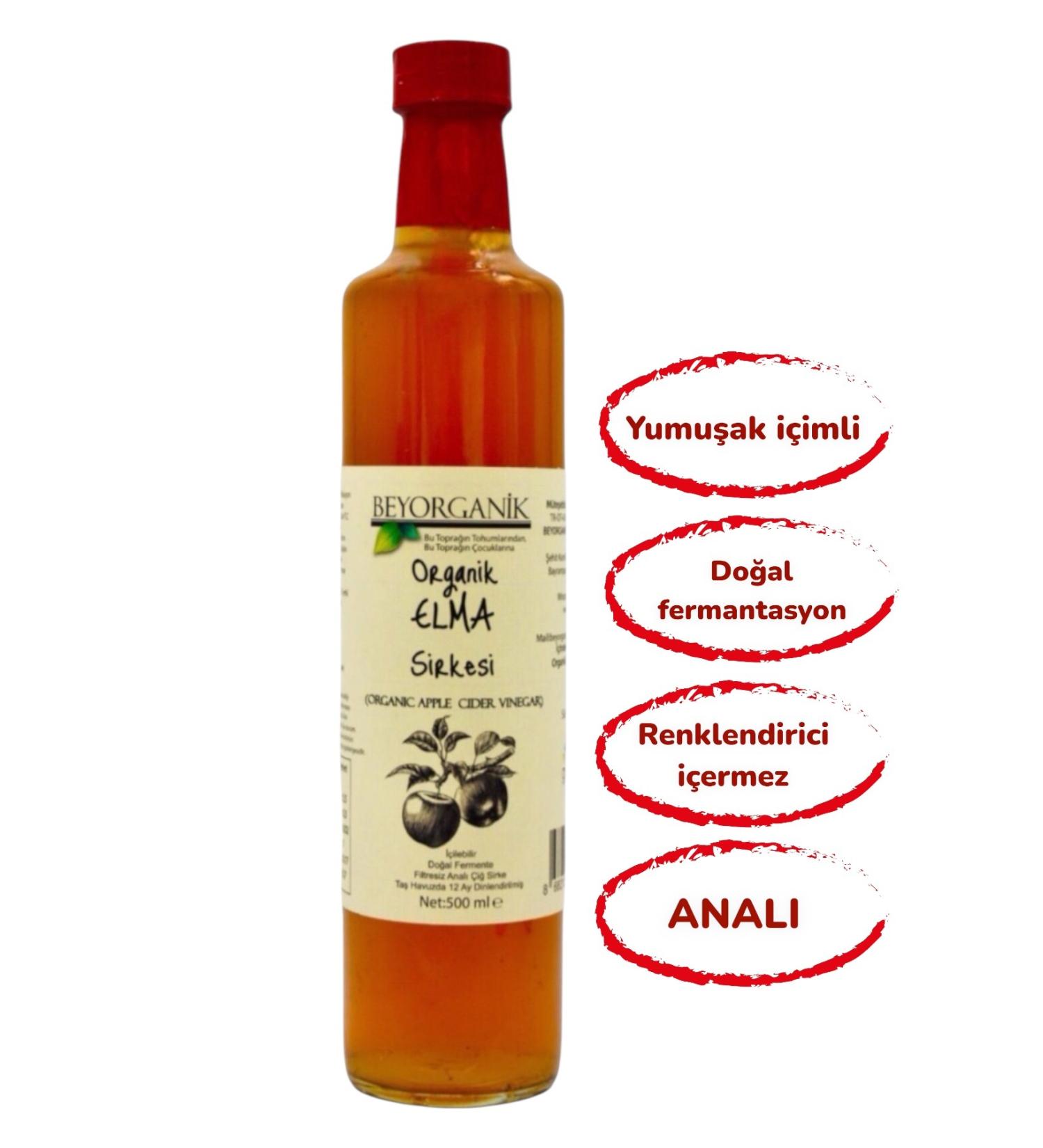 BEYORGANIC Organic Apple Cider Vinegar 500ml - Buy Online on GoSupps.com