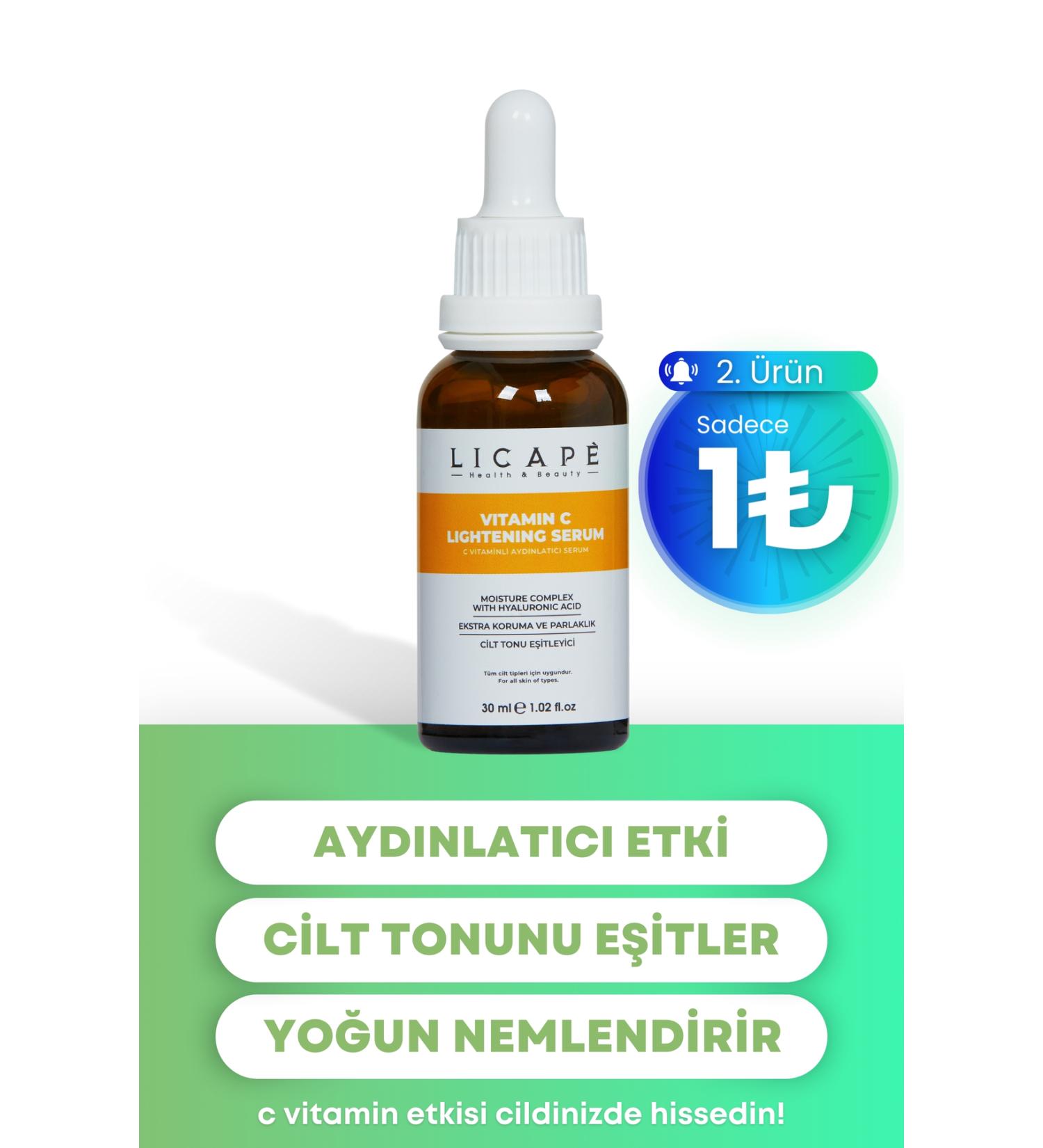 Licape Vitamin C Brightening Serum 30 ml - Buy Online on GoSupps.com