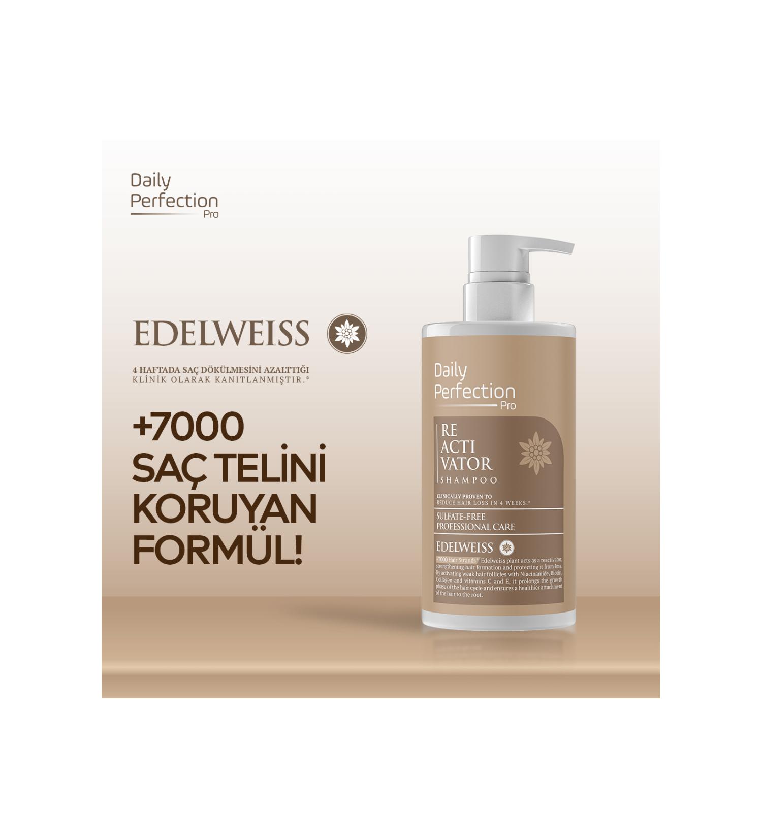 DAILY PERFECTION PRO Anti Hair Loss Shampoo Reactivator 450 ml - Buy Online on GoSupps.com