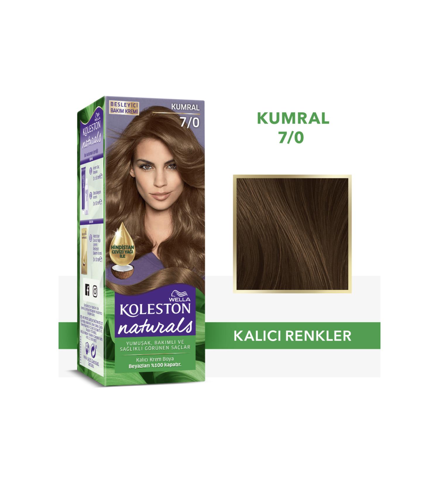 Wella Koleston Naturals Hair Dye 7/0 Blonde - Buy Online on GoSupps.com