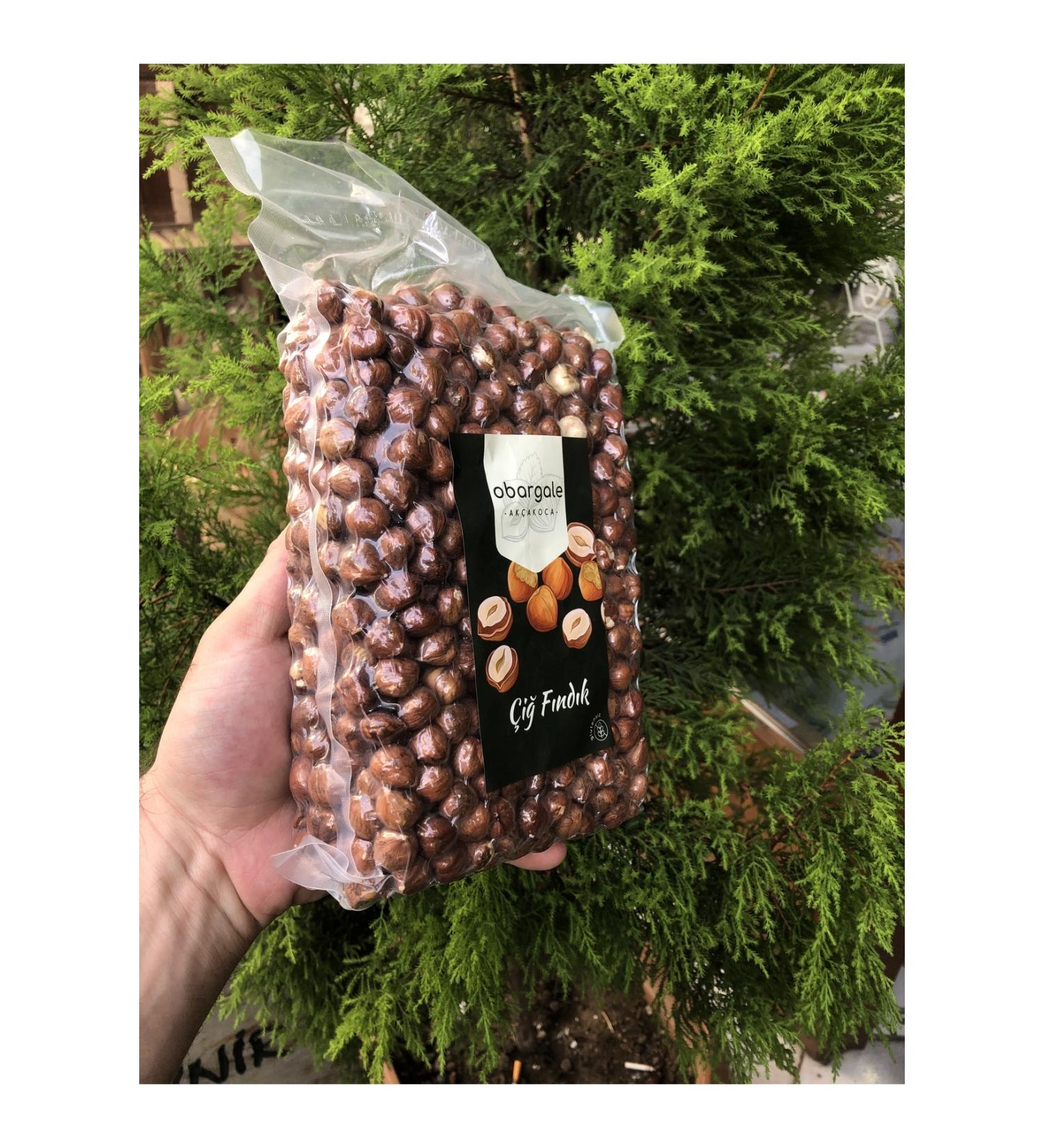 OBARGALE AK AKOCA 1 Kg Natural Raw Hazelnuts