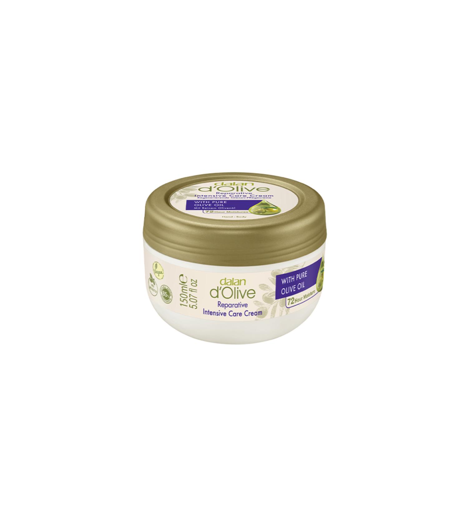 Dalan D'olive Olive Oil Repair Intensive Care Cream 300 ml Deep Moisturizing and Repairing Effect