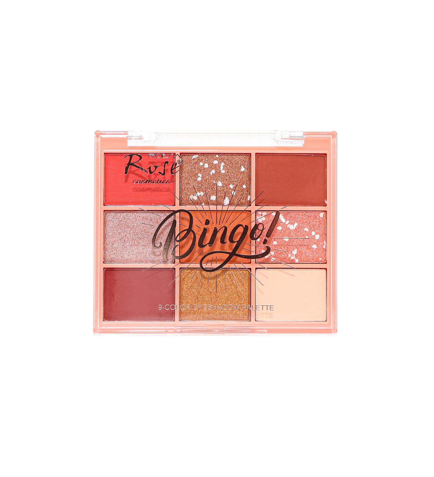 Cosha Beauty Cosha Rose Bingo 9-Pack Shimmery Eyeshadow