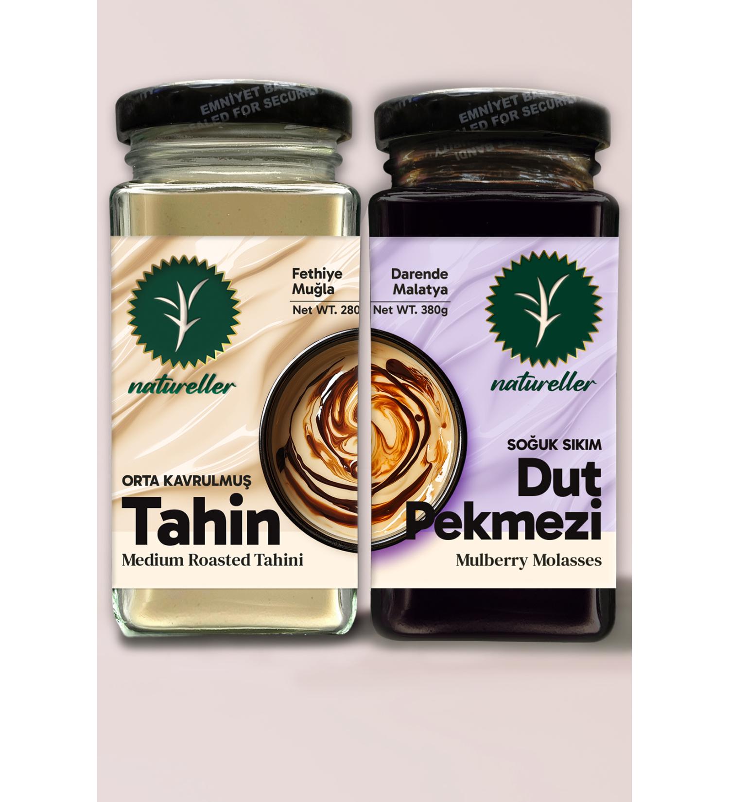 Natureller Fethiye Tahini 280gr Malatya Mulberry Molasses 380gr - Buy Online on GoSupps.com