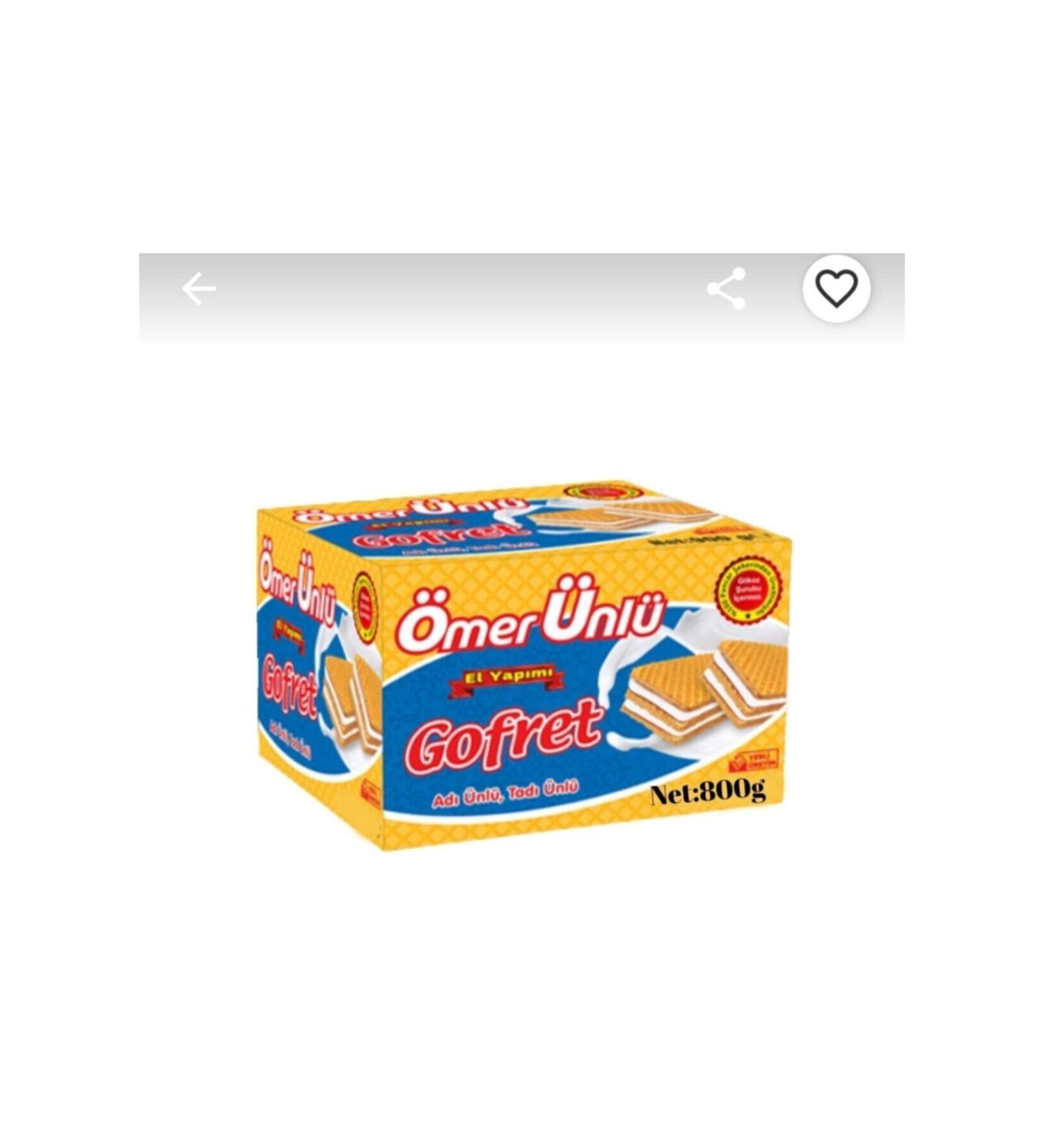 Famous Handmade Wafer 900gr