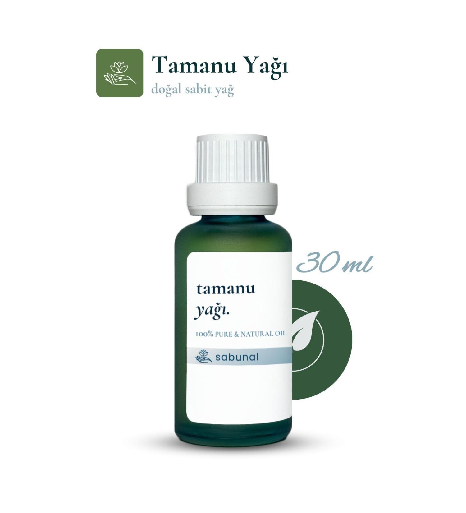 Sabanal Tamanu Oil 30 ml Cold Pressed Additive-Free 0 Natural Hair and Skin Care Oil