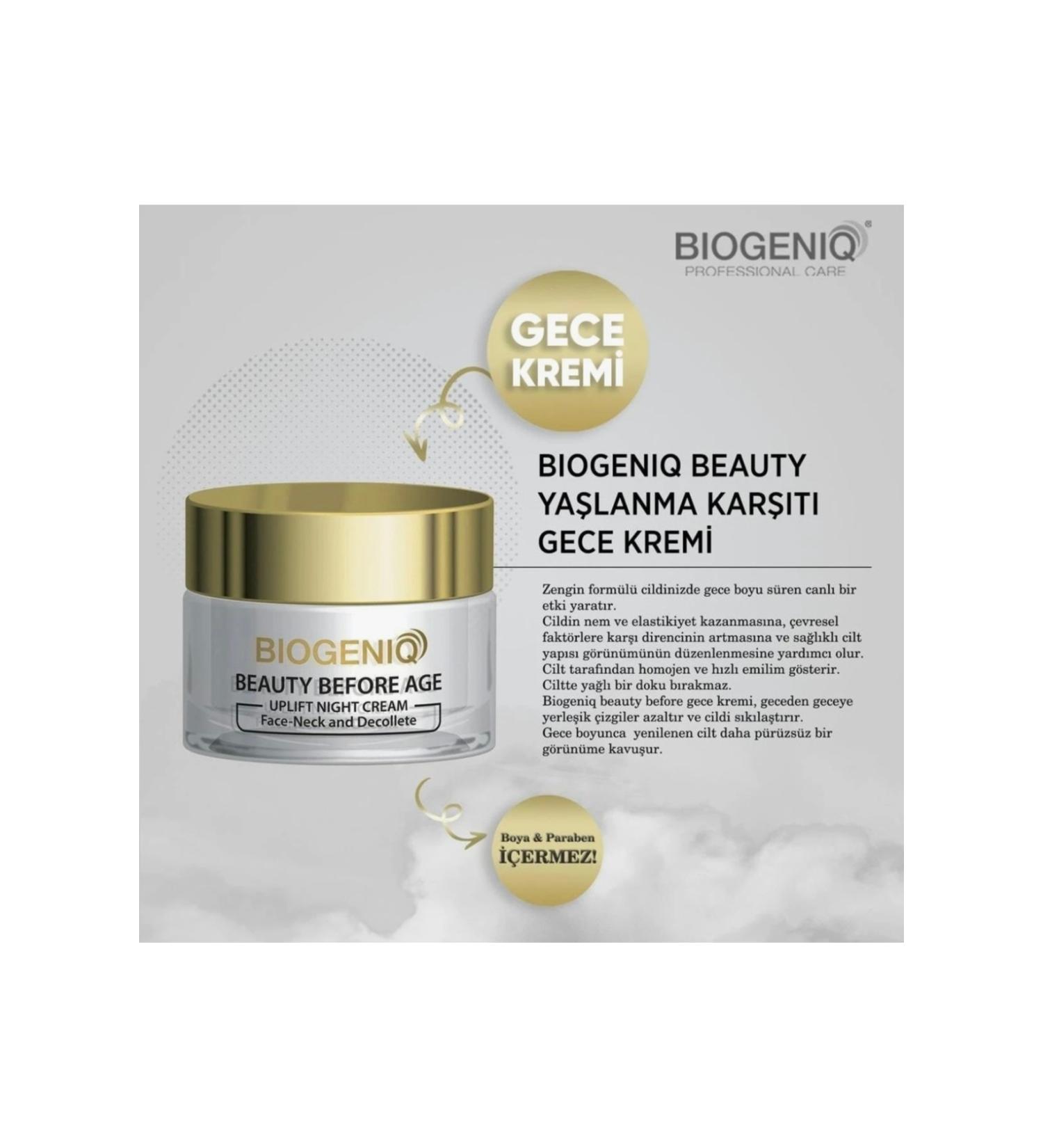ob Biogeniq Beauty Supporting Night Cream 50 ml