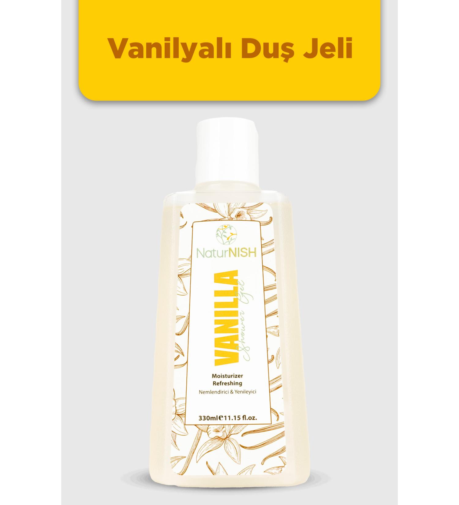 NaturNISH Vanilla Shower Gel 330ml