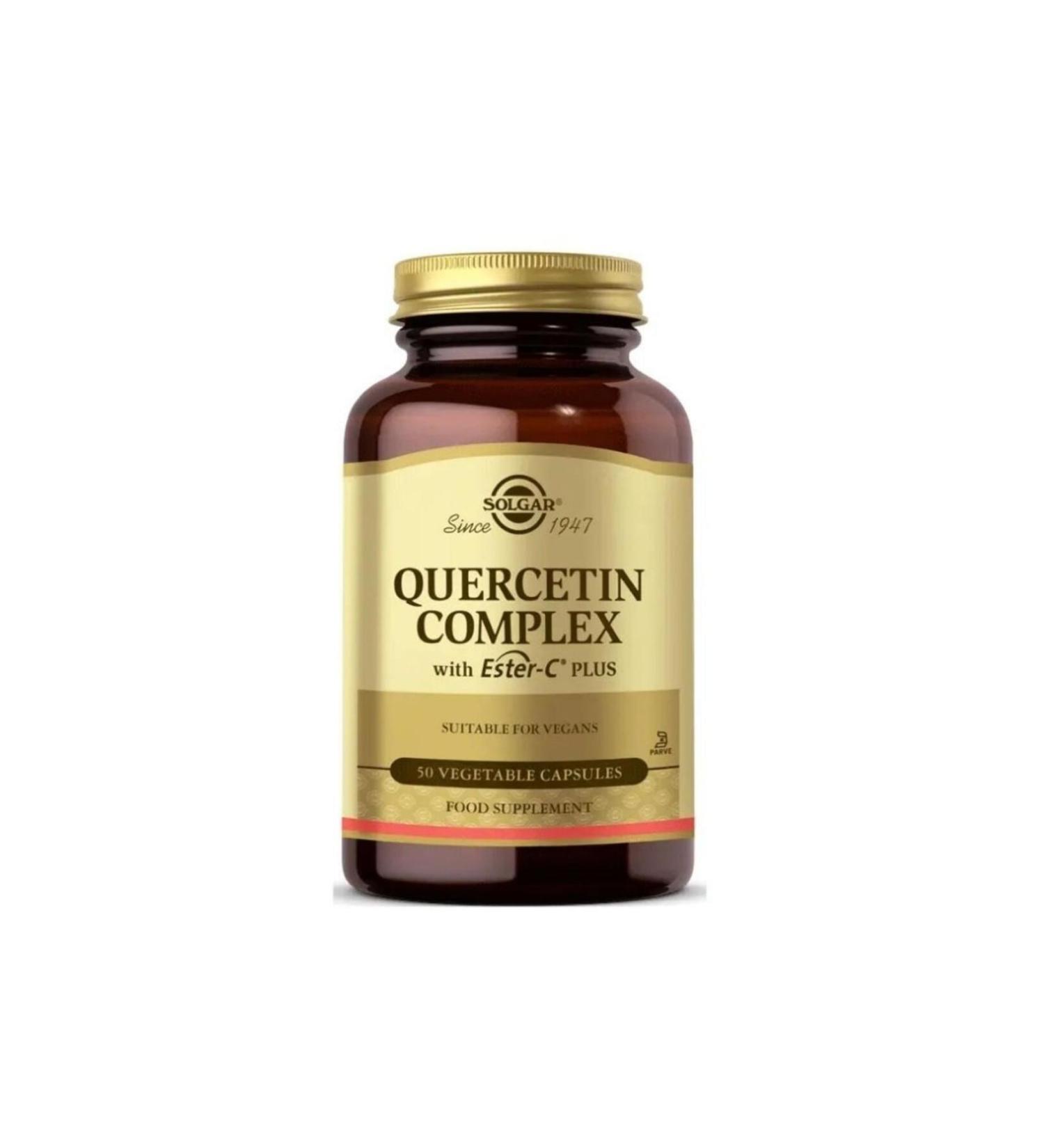 Solgar Quercetin Complex 50 Capsules - Buy Online on GoSupps.com