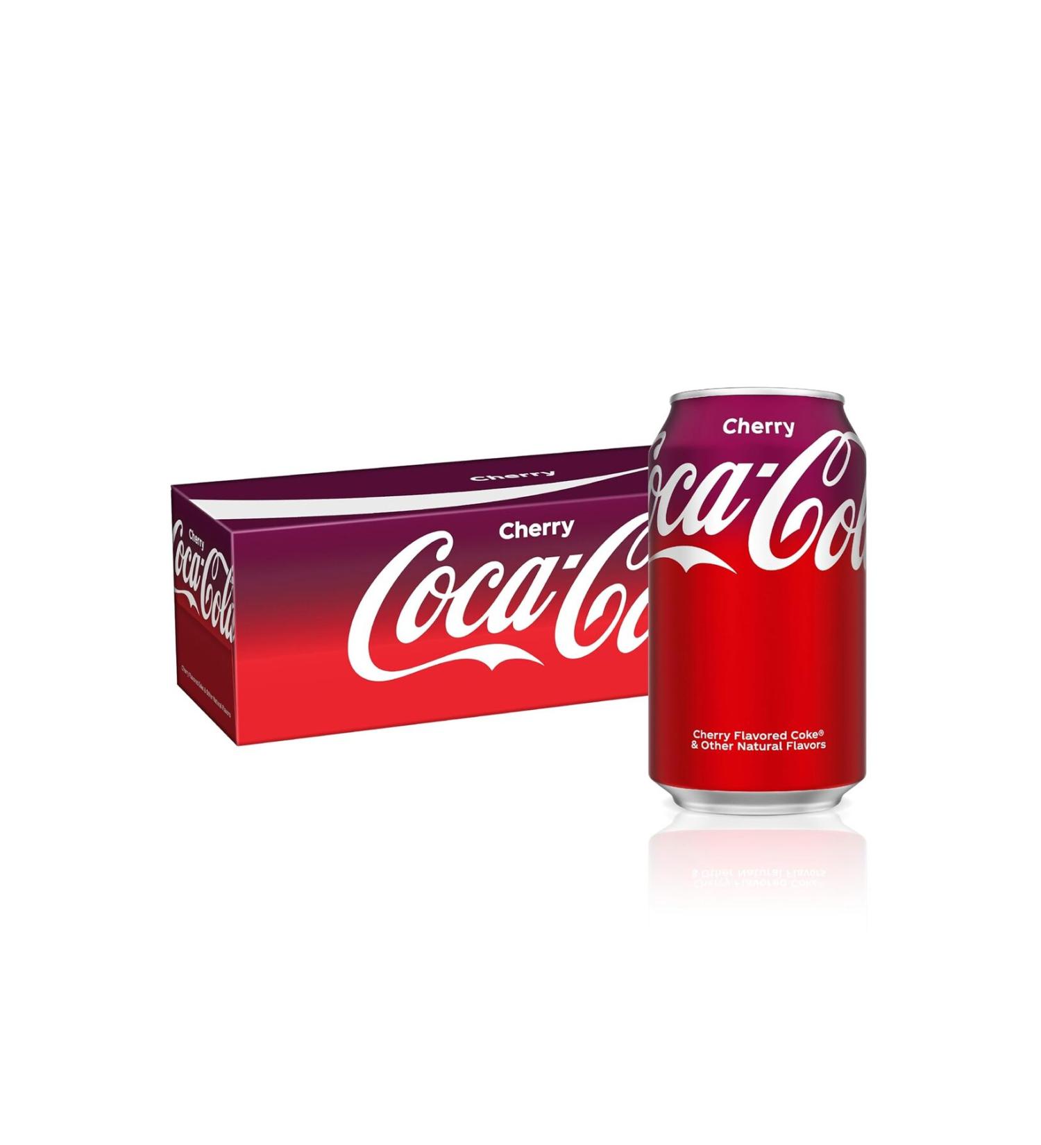 Coca-Cola Cherry Coke Soda Cherry Coke 12 Pieces