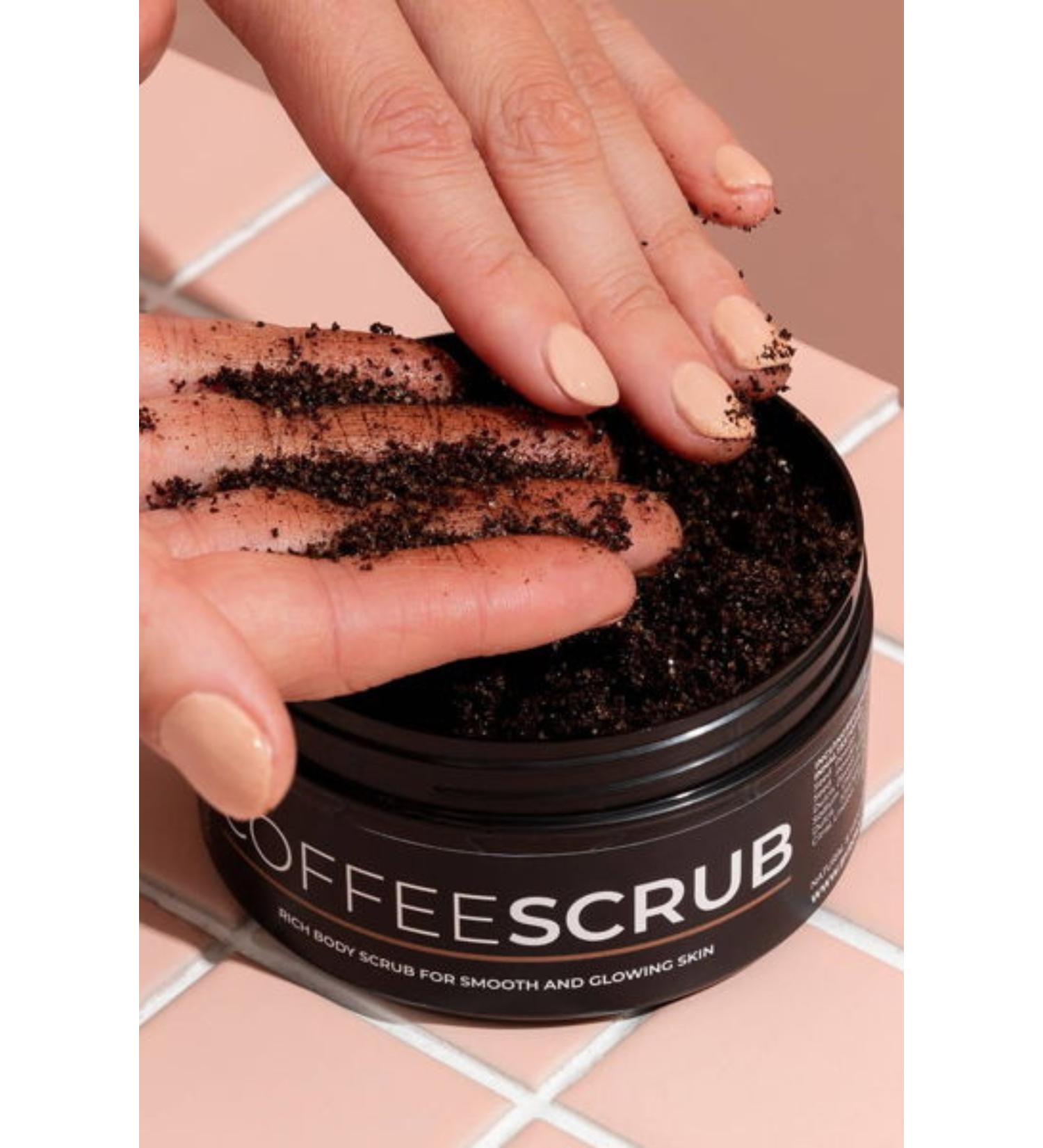 Coco Body Coffee Scrub Strawberry Ingrown Hair Remover Skin Rejuvenator Smoothing Body Peeling - Buy Online on GoSupps.com