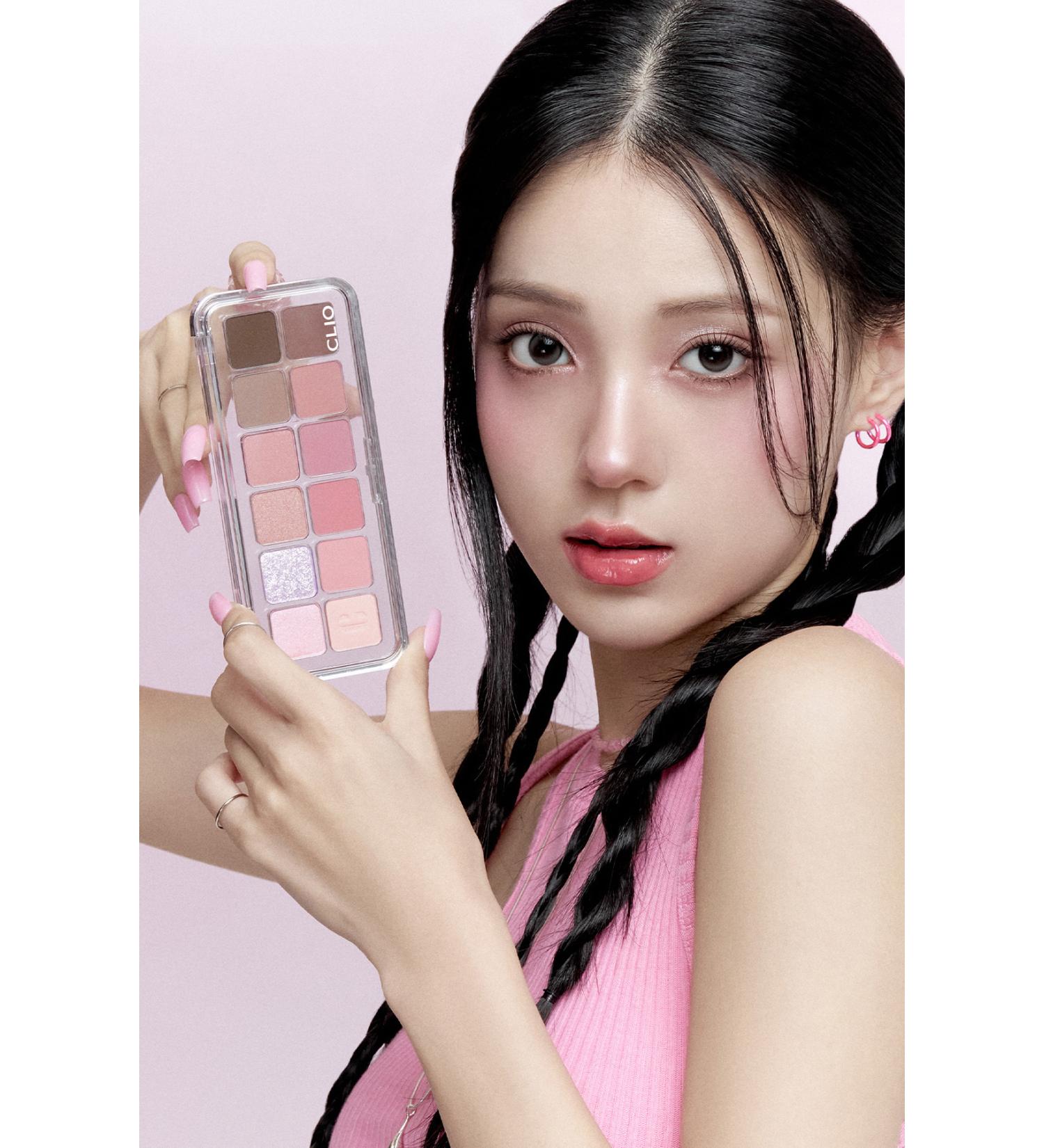 CLIO Light Textured Intense Color Eyeshadow Palette Clio Pro Eye Palette Air (04 Pink Pairing) - Buy Online on GoSupps.com