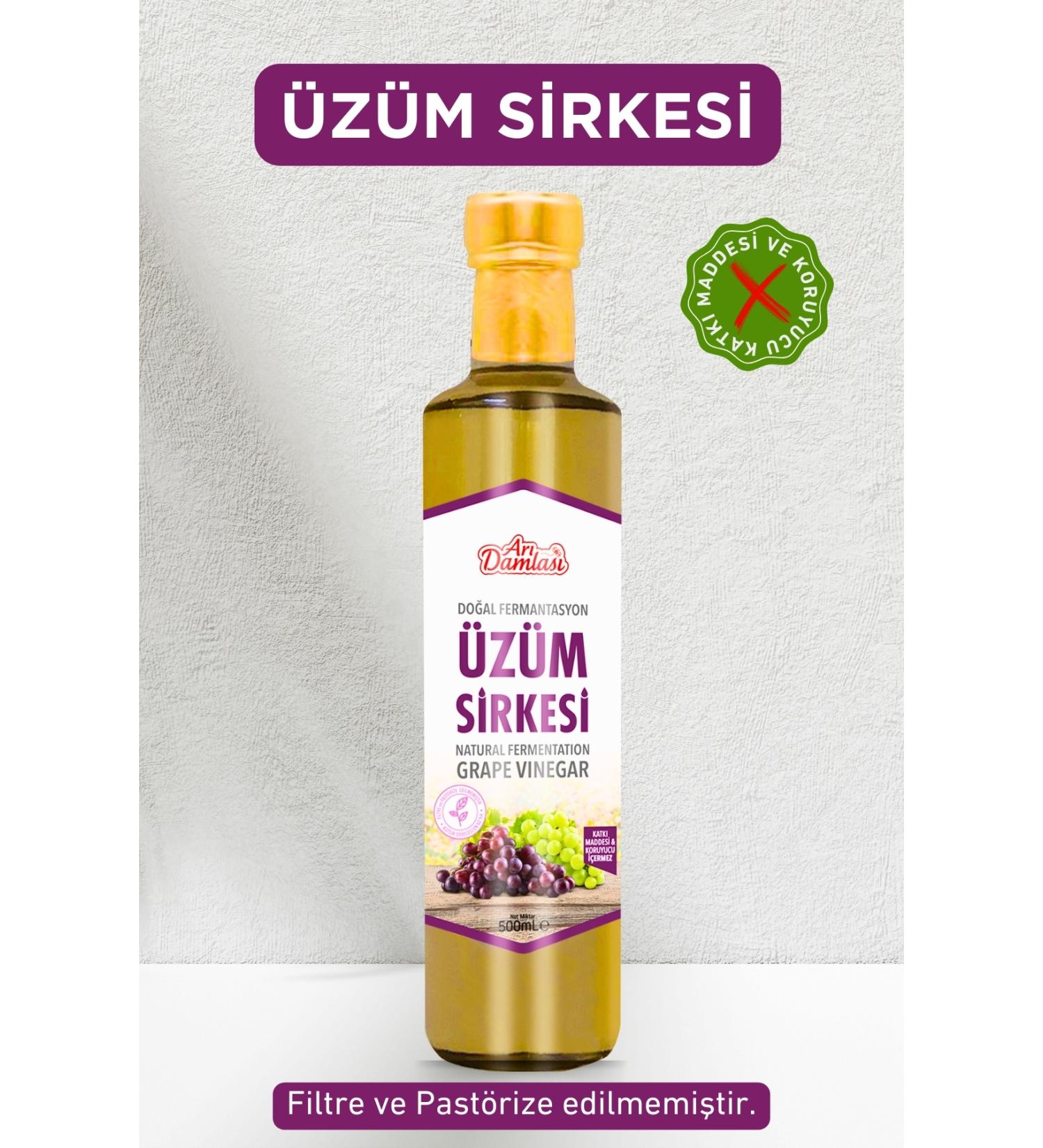 Bee Drops GRAPE VINEGAR (NATURAL FERMENTATION) 500 ML