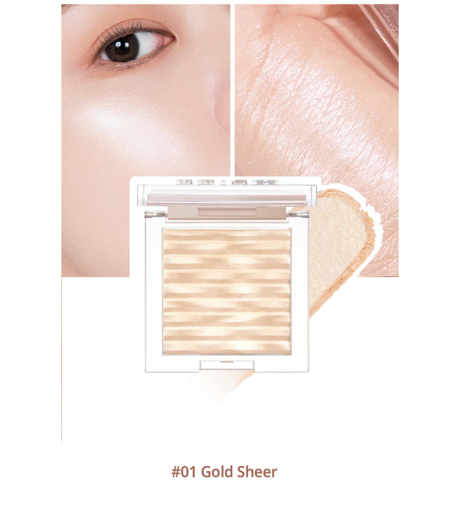 CLIO Highlighter with Micro Pearl Grains for Intense Shine Clio Prism Highlighter (01 Gold Sheer) - Buy Online on GoSupps.com