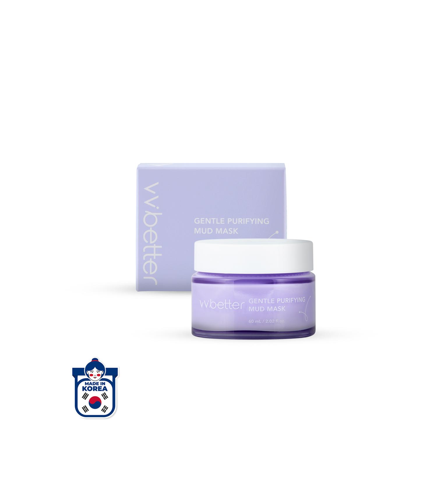 VVBETTER Blackhead and Acne Anti-Pore Tightening Purifying Korean Clay Mask 60ml - Buy Online on GoSupps.com