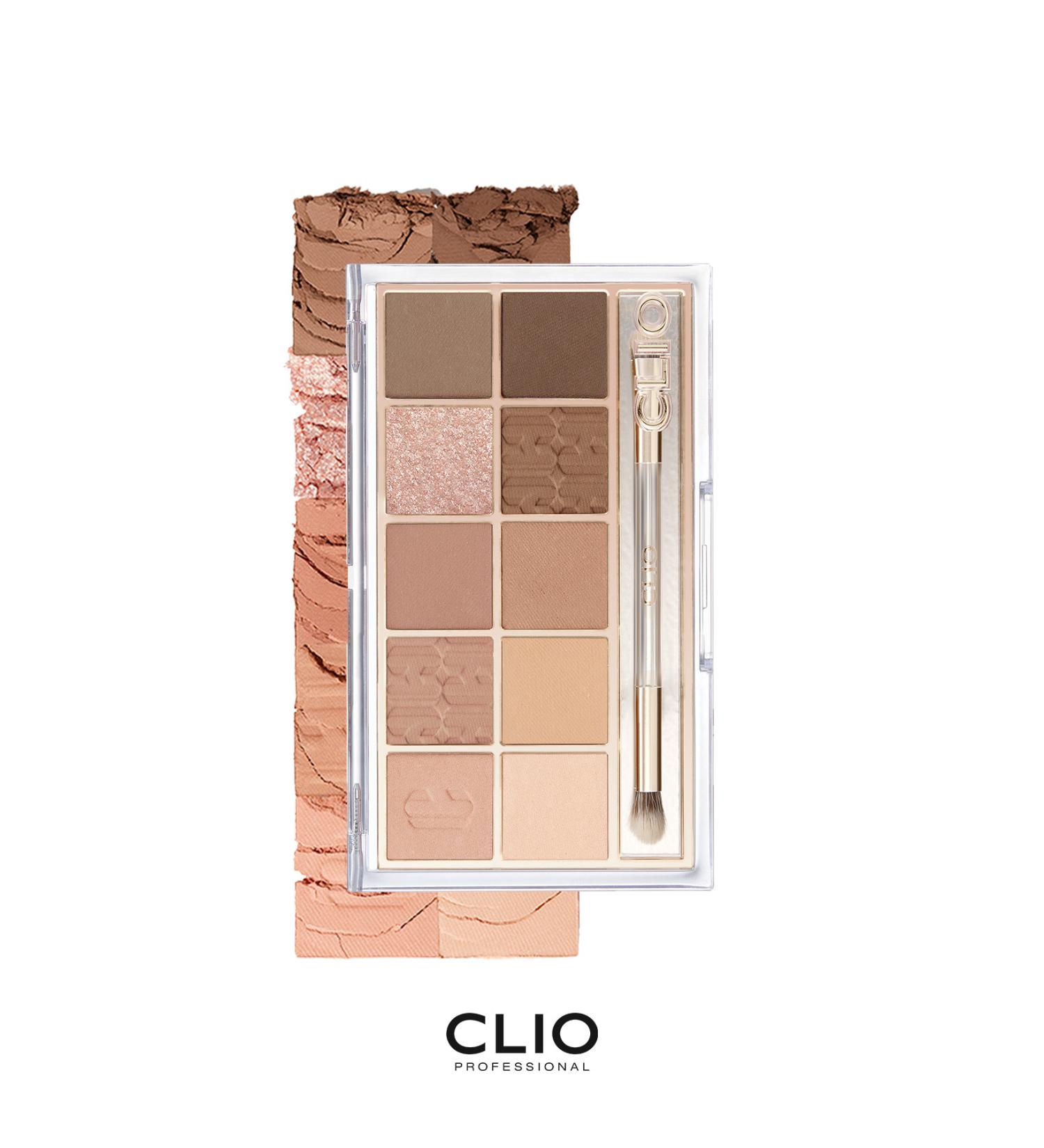 CLIO Eye-Catching Intensely Pigmented Eyeshadow Palette Clio Pro Eye Palette (11 Walking On The Cosy Alley) - Buy Online on GoSupps.com