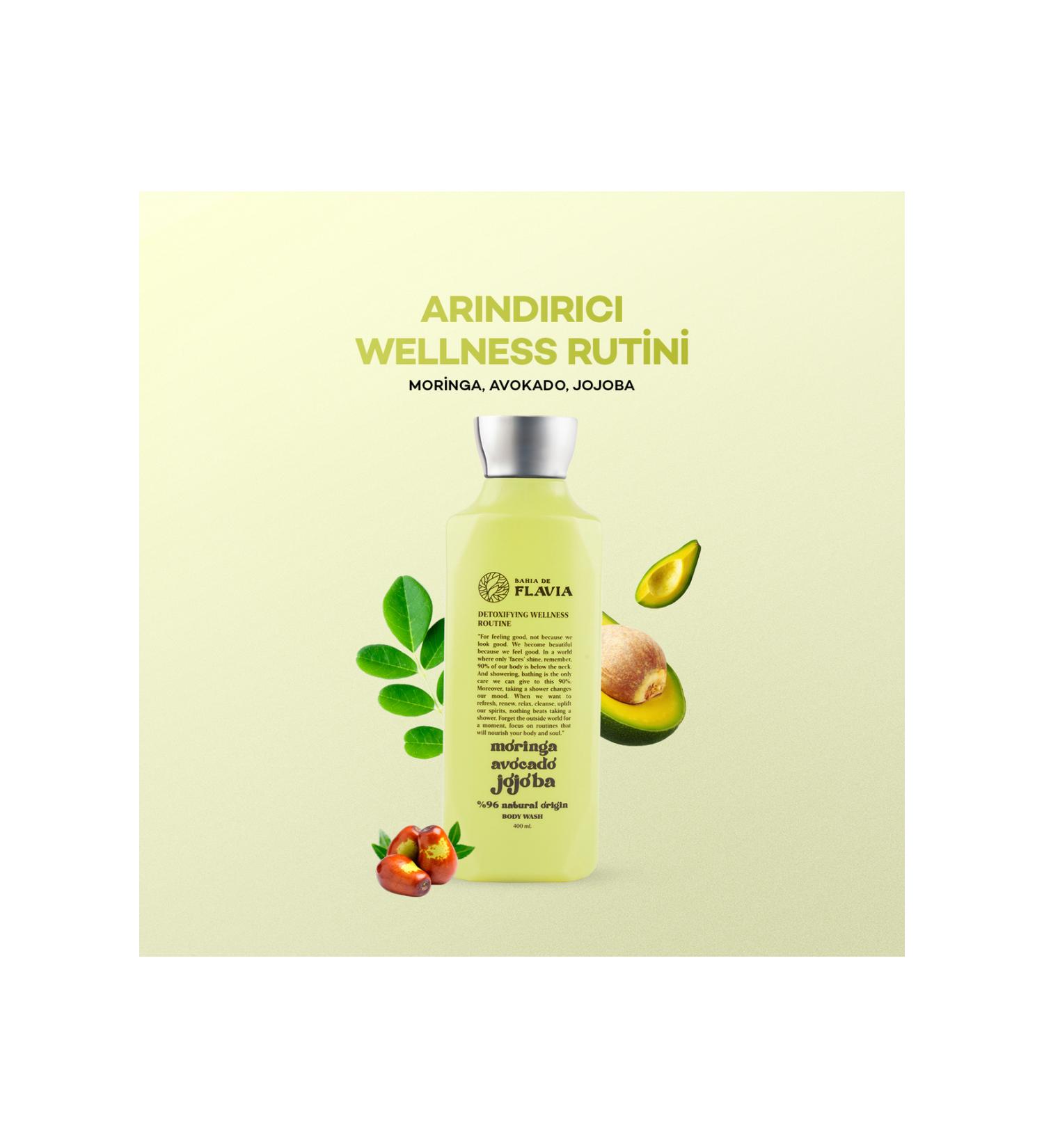 Bahia de Flavia SHOWER GEL - PURIFYING WELLNESS ROUTINE - 400 ML - Buy Online on GoSupps.com