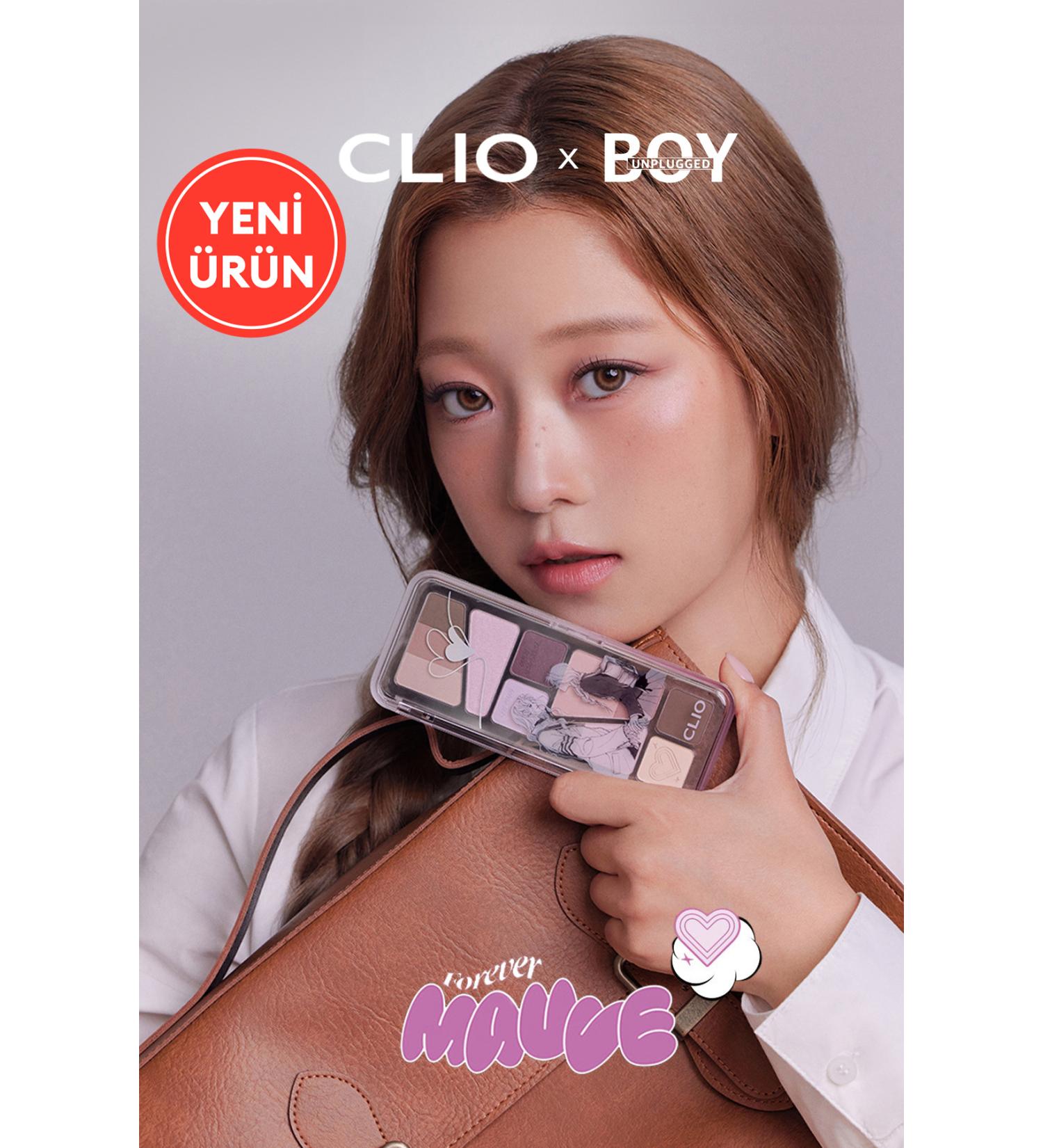 CLIO Light Textured Intense Color Eyeshadow Palette Pro Eye Palette Air (14 FOREVER MAUVE) - Buy Online on GoSupps.com