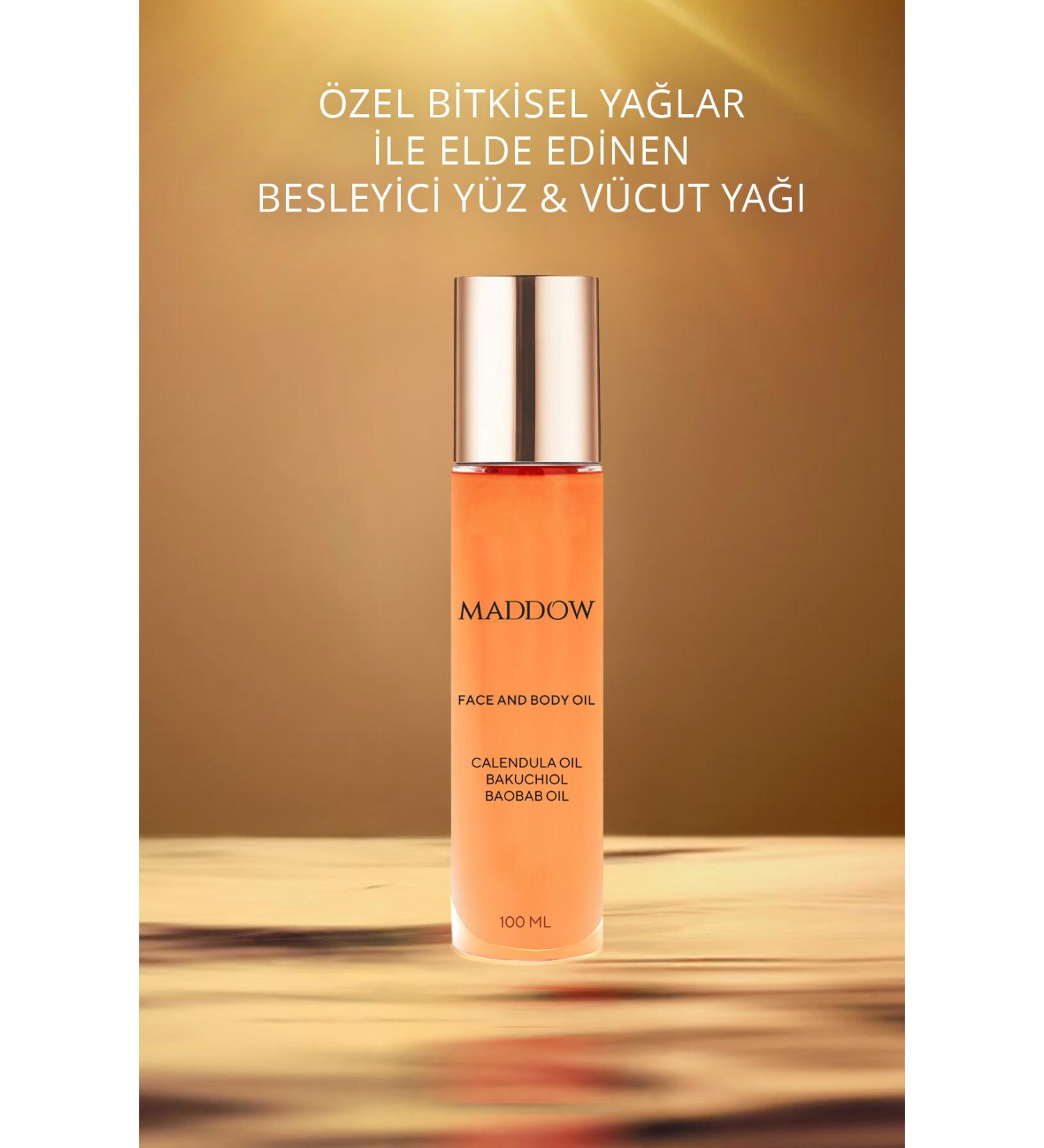 Maddow Cosmetics After Sun Luminous Body Oil Lotion Nourishing and Moisturizing Face and Body Care Oil - Buy Online on GoSupps.com