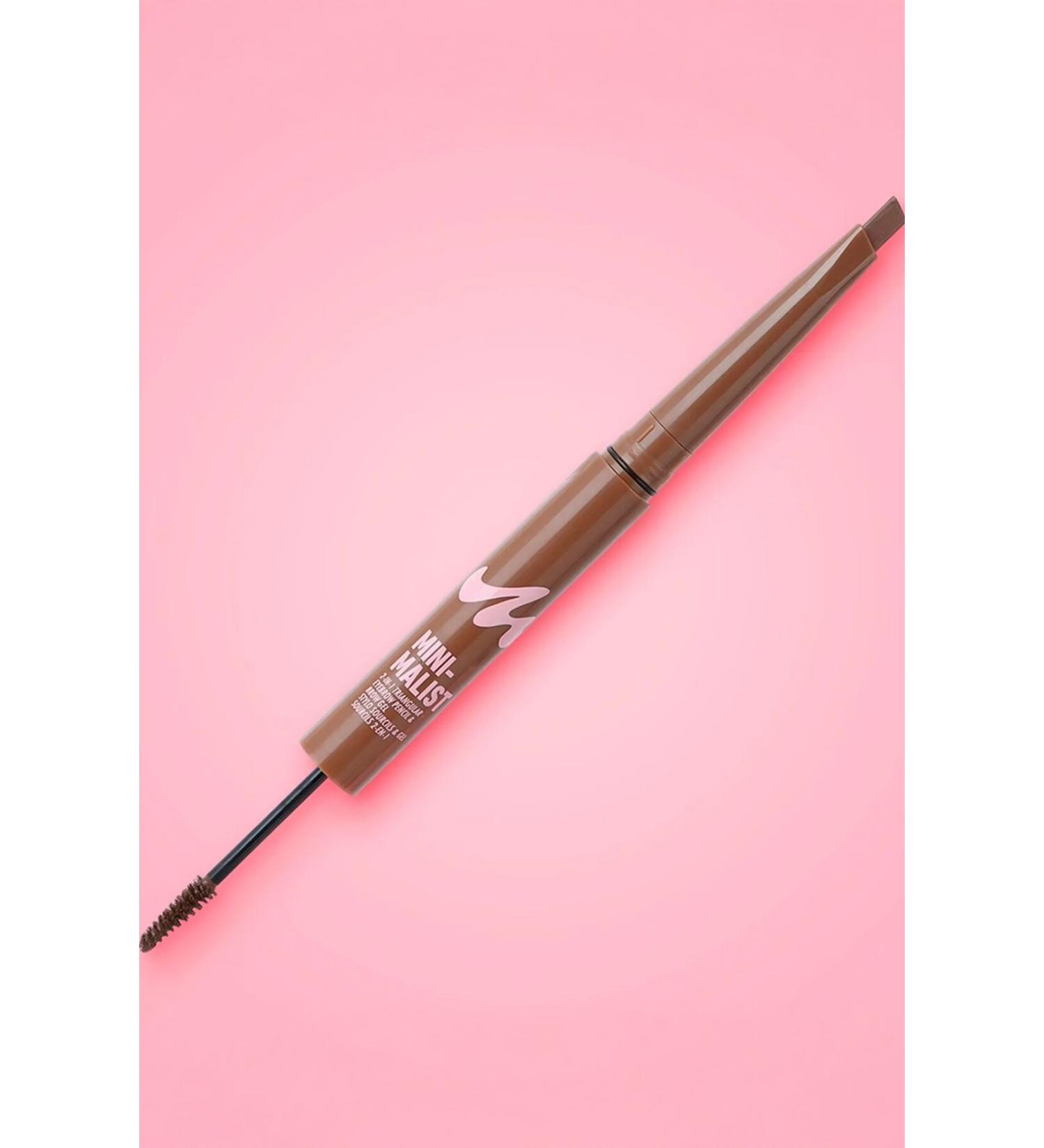 Miniso Minimalist Series Eyebrow Mascara Eyebrow Pencil (03 Brown)
