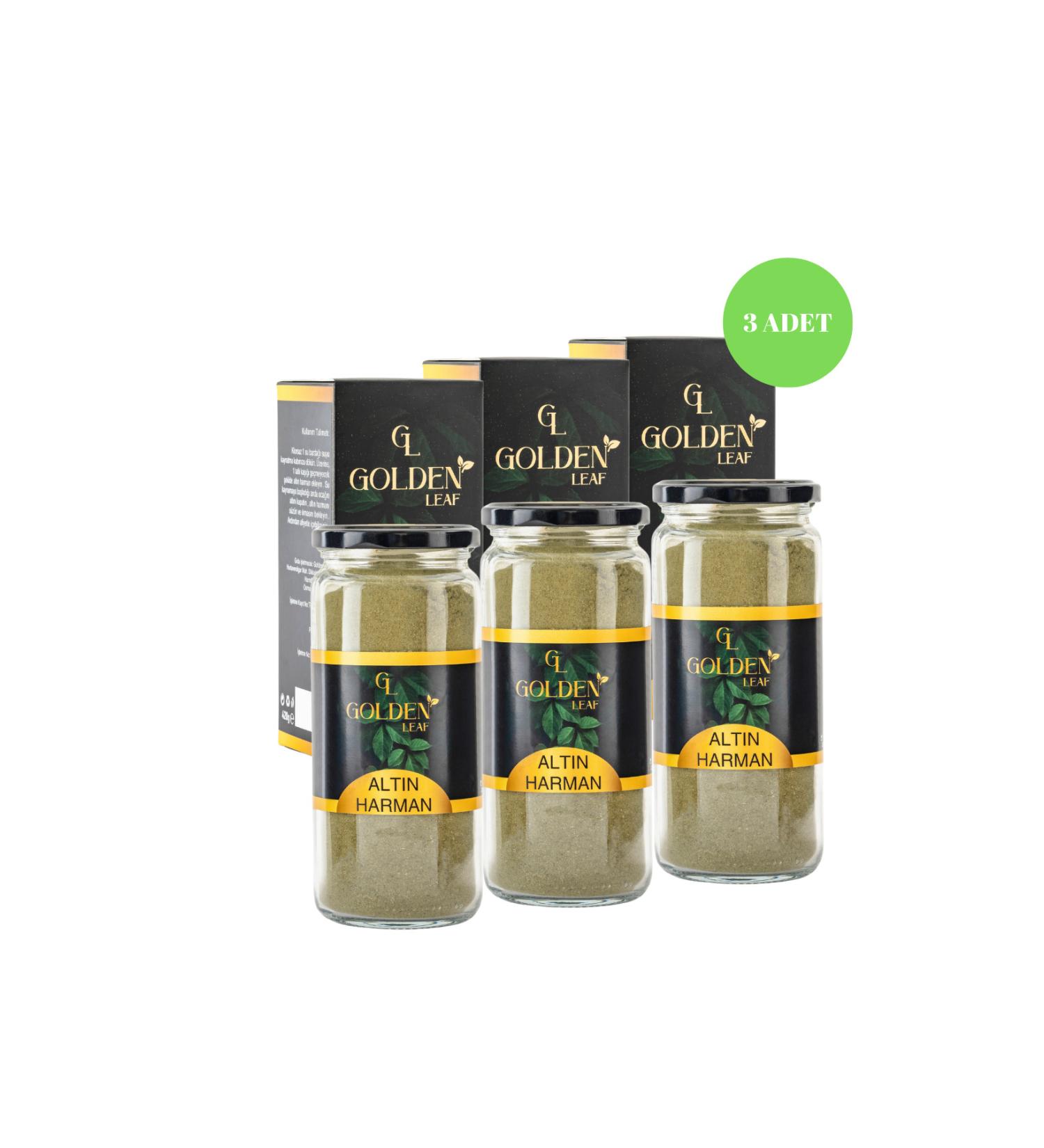 Golden Leaf Antiperspirant Digestive Strengthener Weight Loss Herbal Tea 420 gr - Buy Online on GoSupps.com