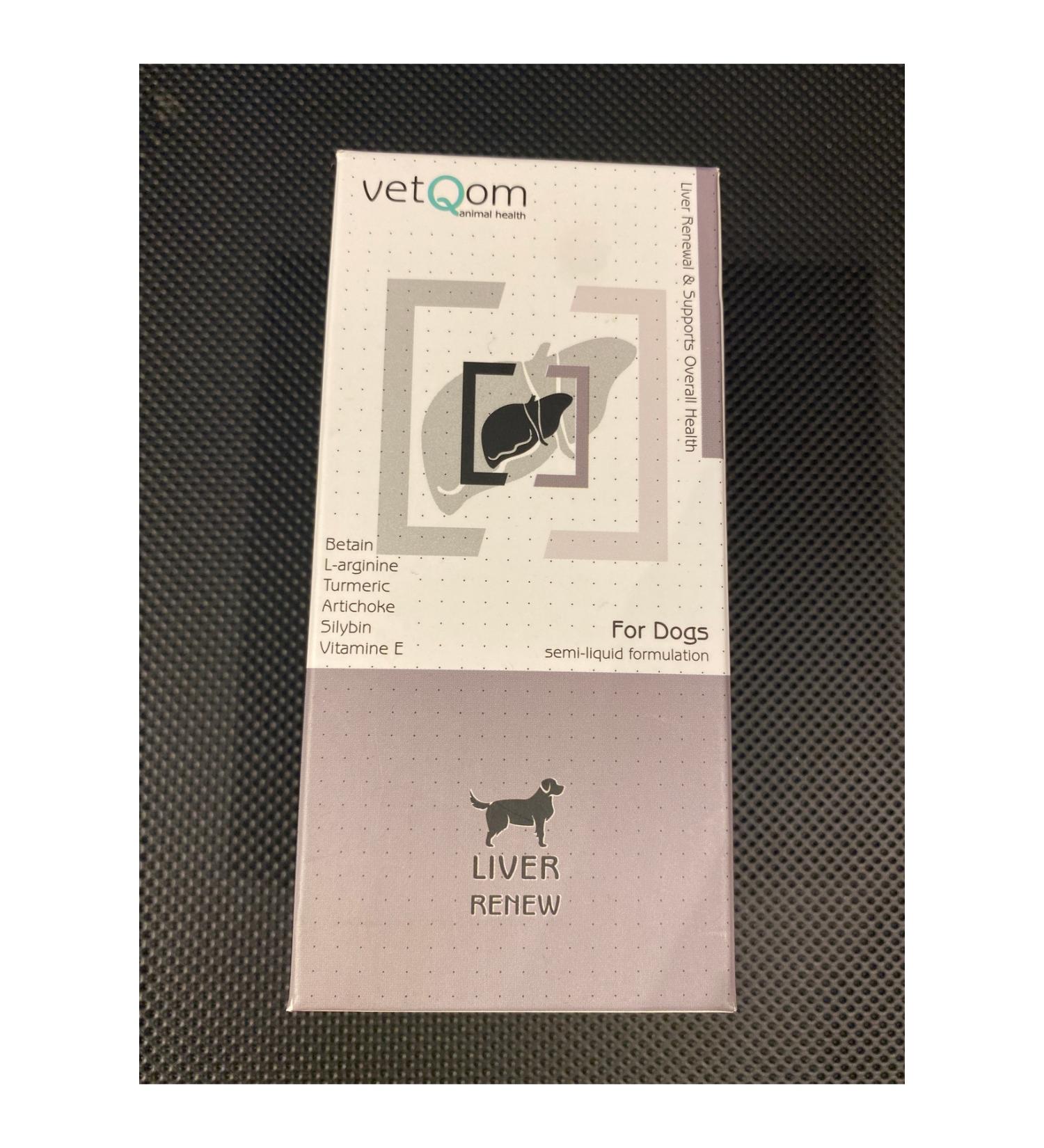 Vetqom Liver Renew For Dogs 120 ml