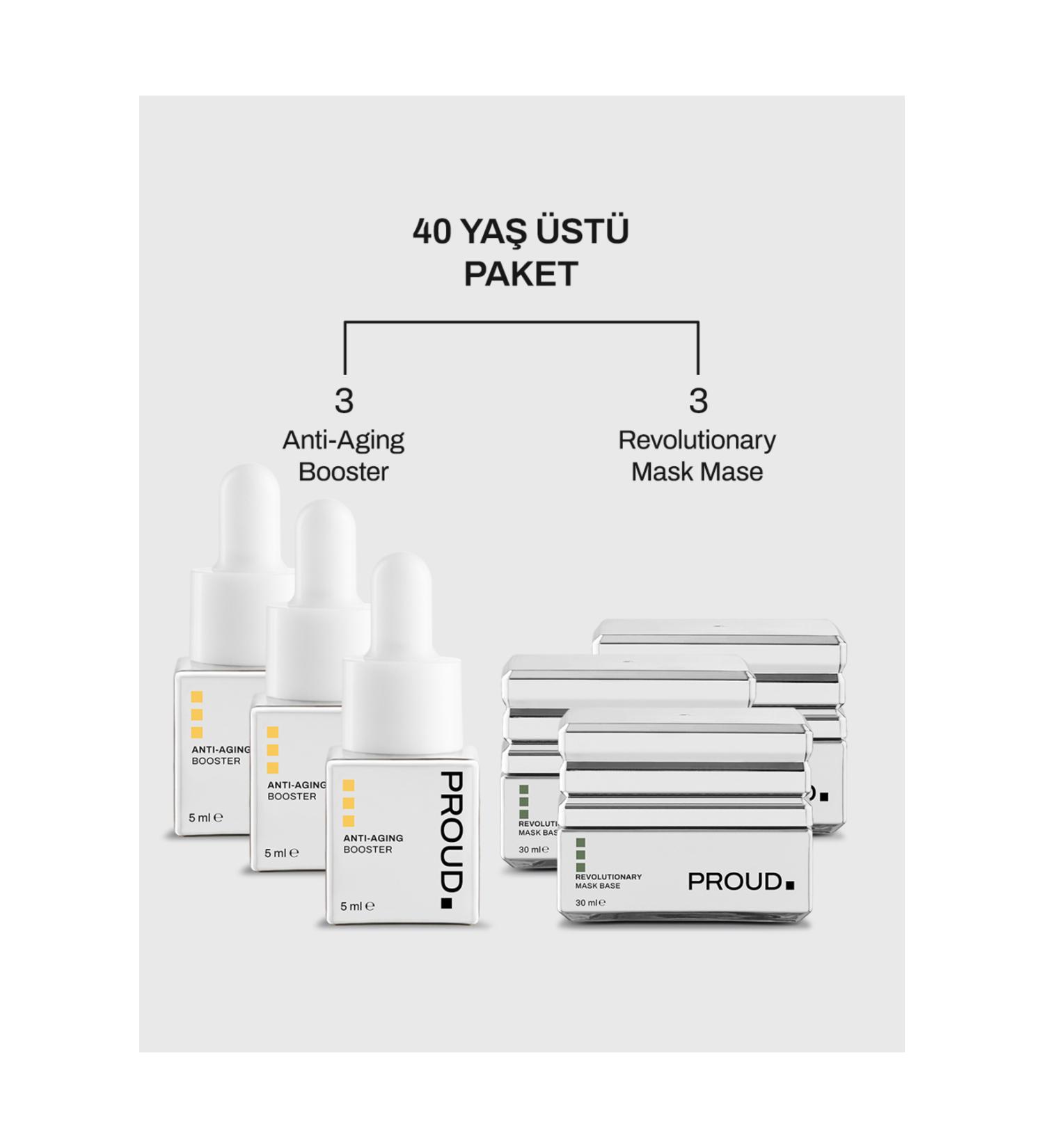 Proud Products 40+ Package - Repairing Moisturizing Anti-Aging - Buy Online on GoSupps.com