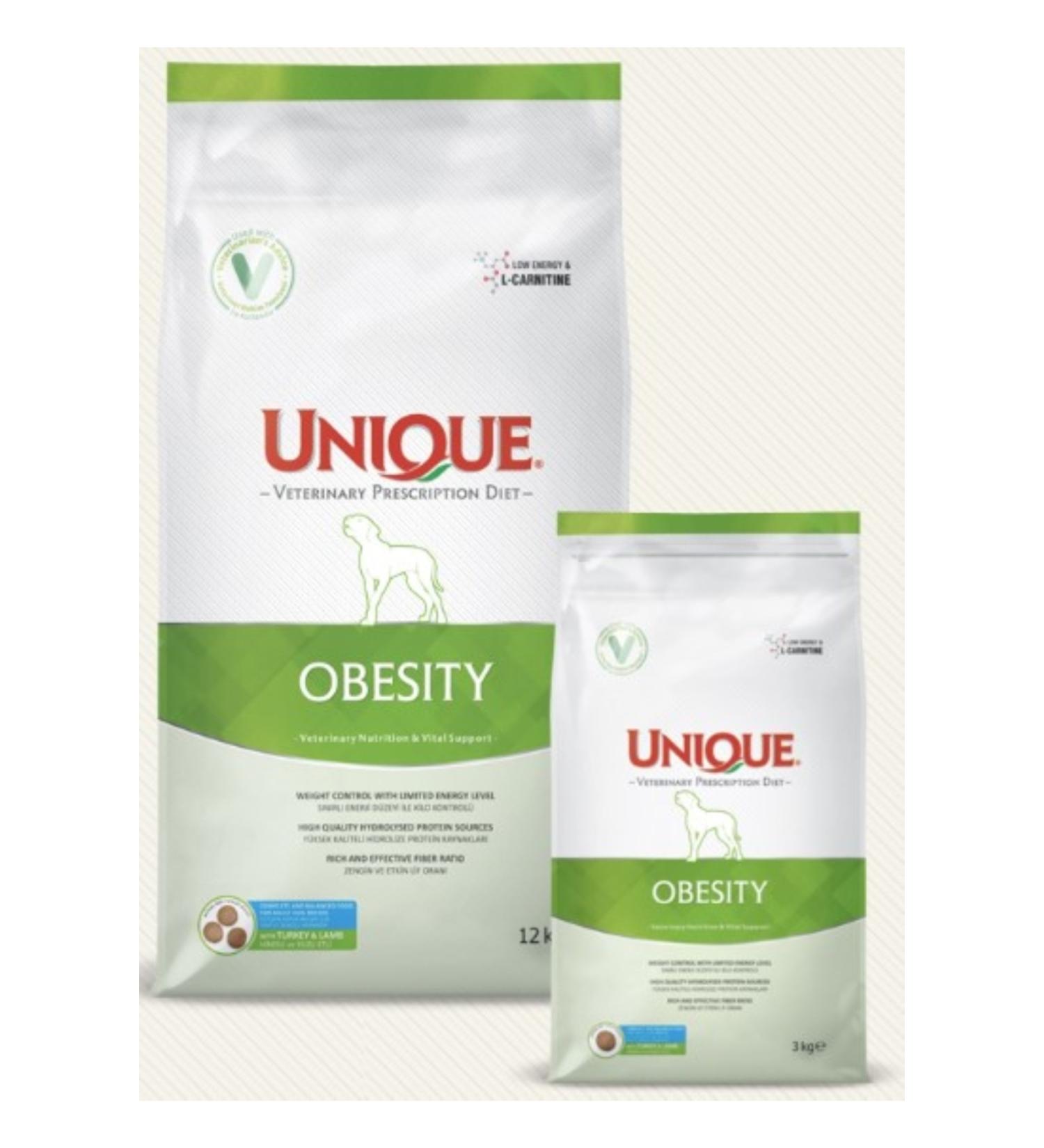 Unique Obesity Dog Food 12 Kg