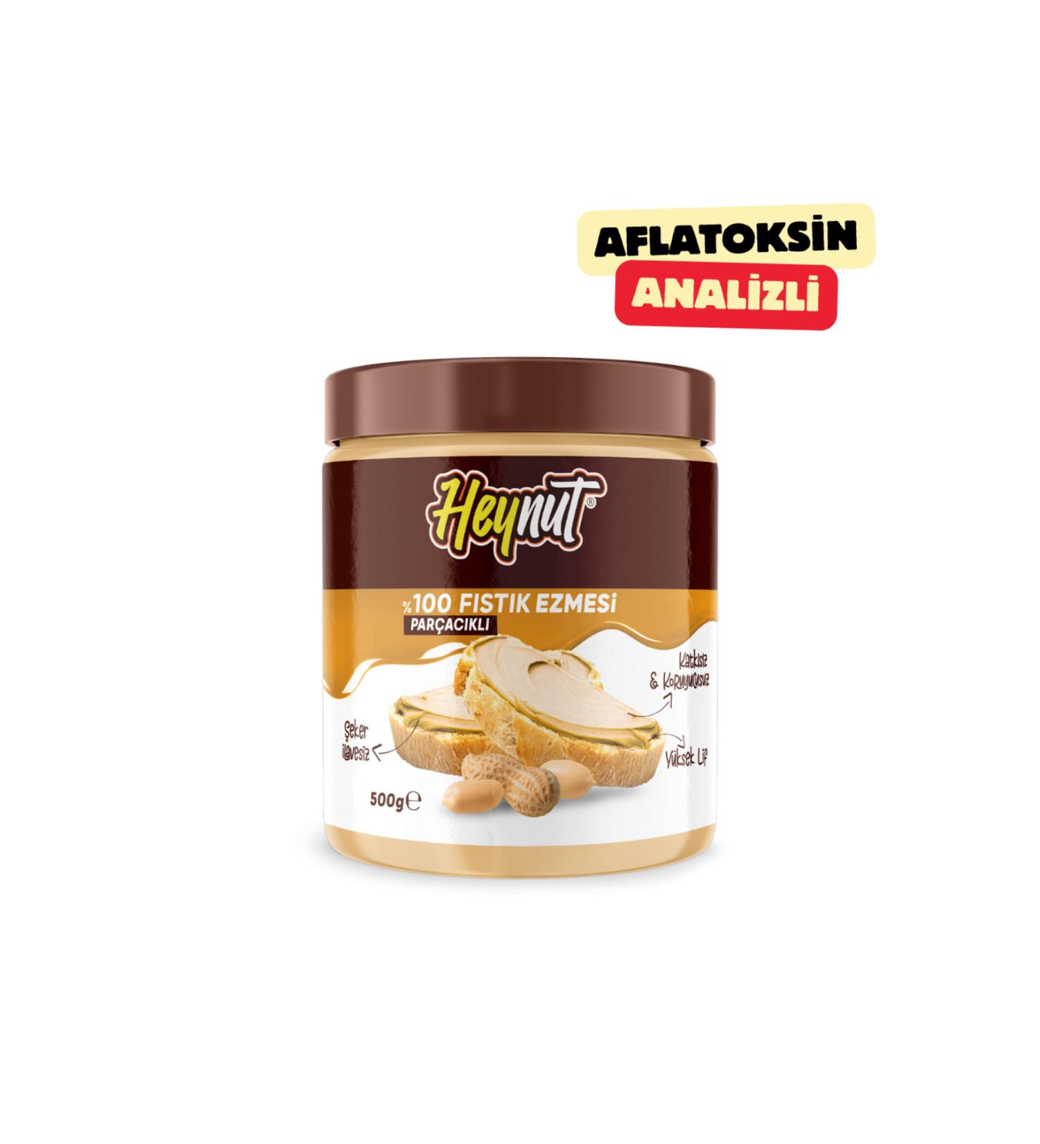 HEYNUT 0 Peanut Butter (Particle Consistency) 500g
